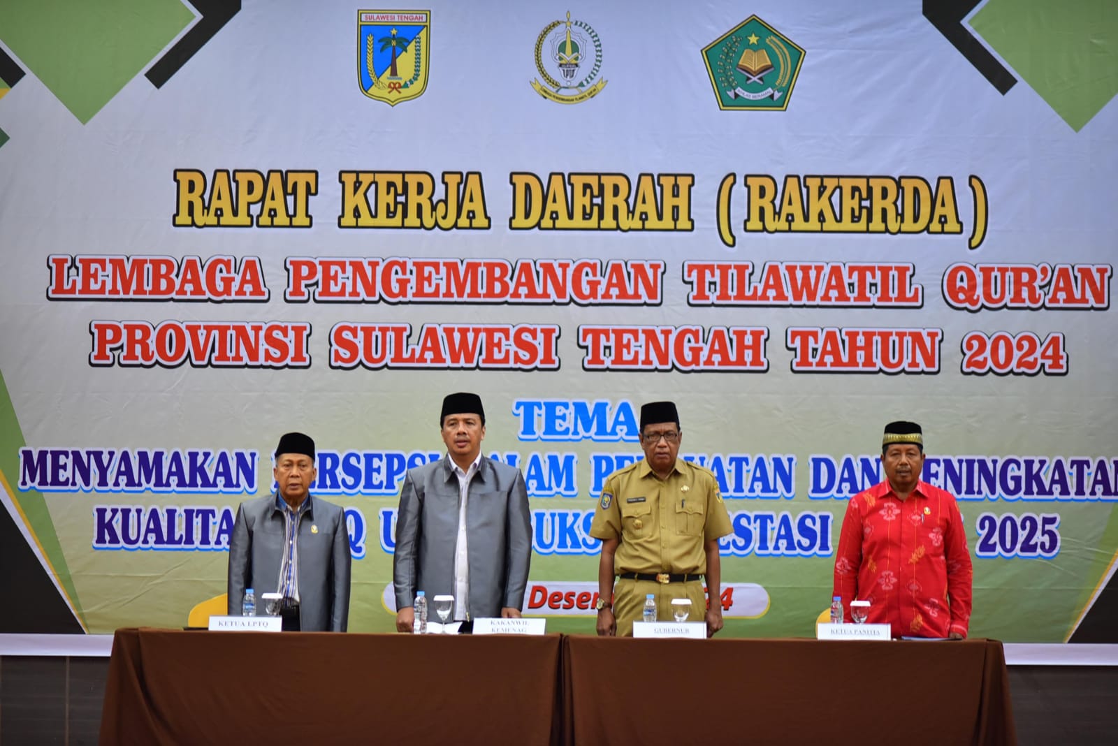 Samakan Presepsi dan Tingkatkan Kualitas, LPTQ Sulteng Gelar Rapat Kerja