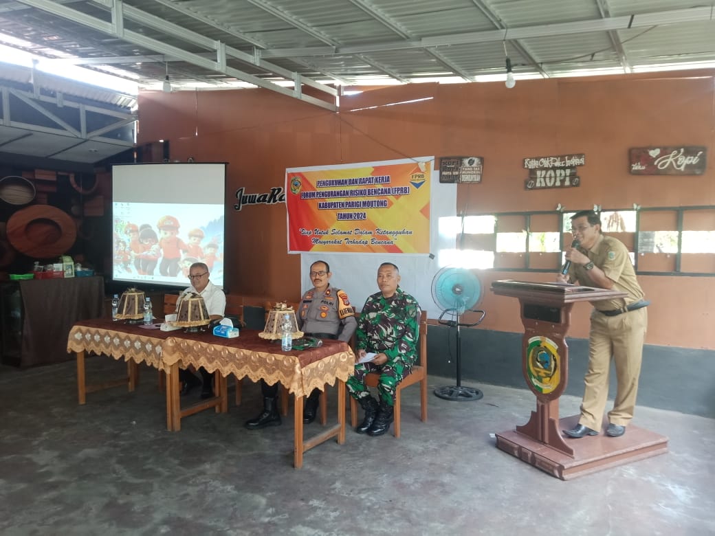FPRB Parimo Diharapkan Jadi Wadah Kolaborasi Pengurangan Resiko Bencana