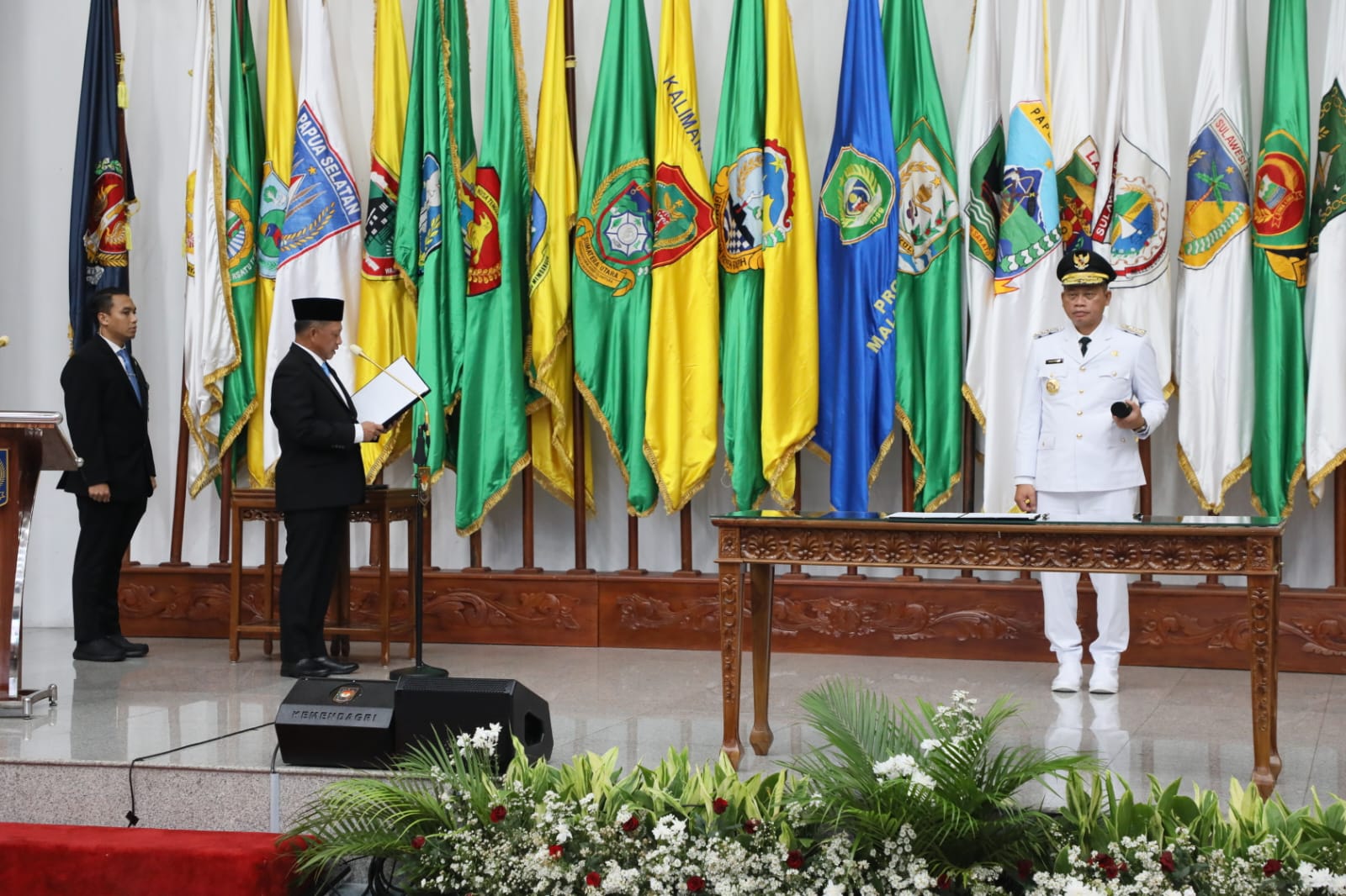 Mendagri Resmi Lantik Fadjry Djufry sebagai Pj Gubernur Sulsel