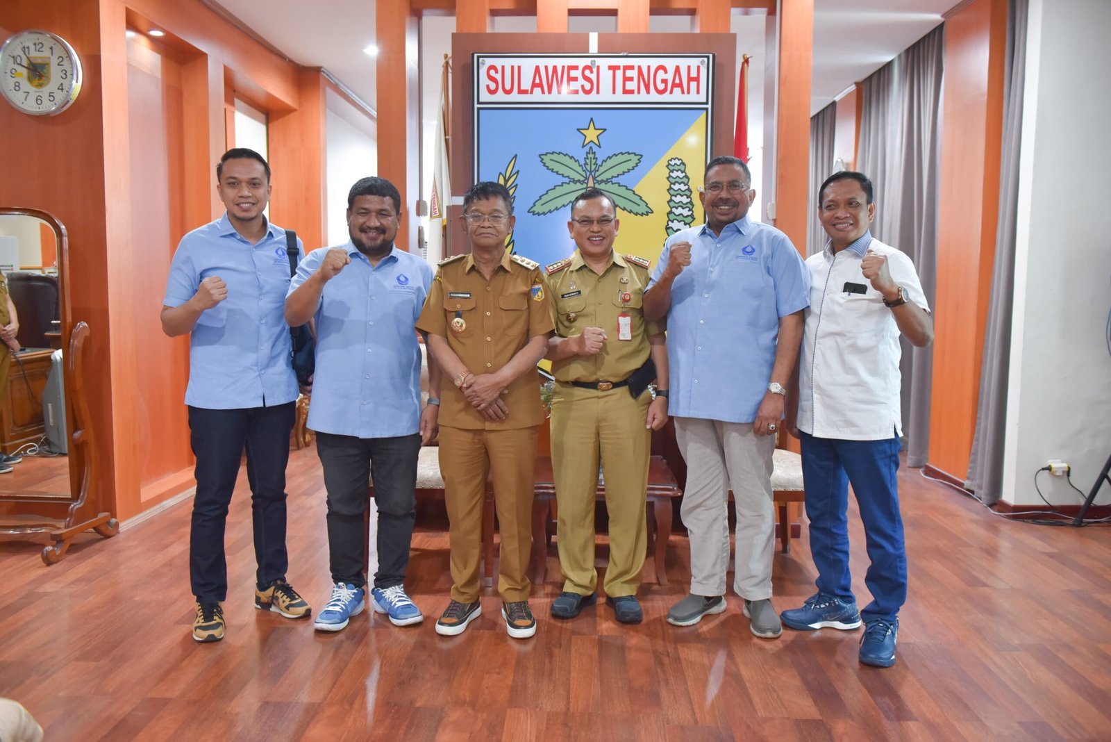 Hiswana Migas Temui Gubernur Sulteng, Bahas Kuota BBM dan Gas Elpigi