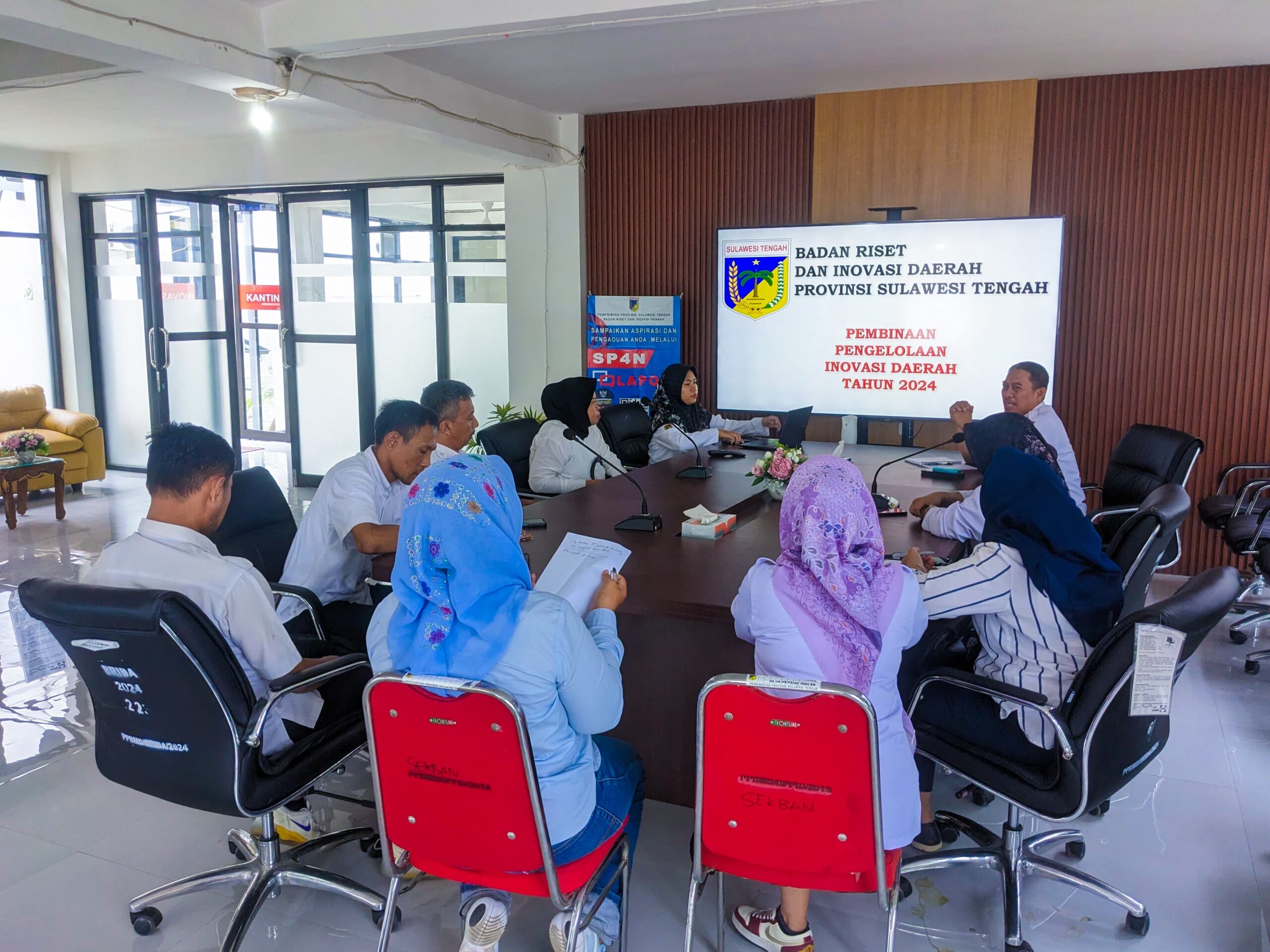 BRIDA Sulteng Dampingi OPD Tingkatkan Indeks Inovasi Daerah