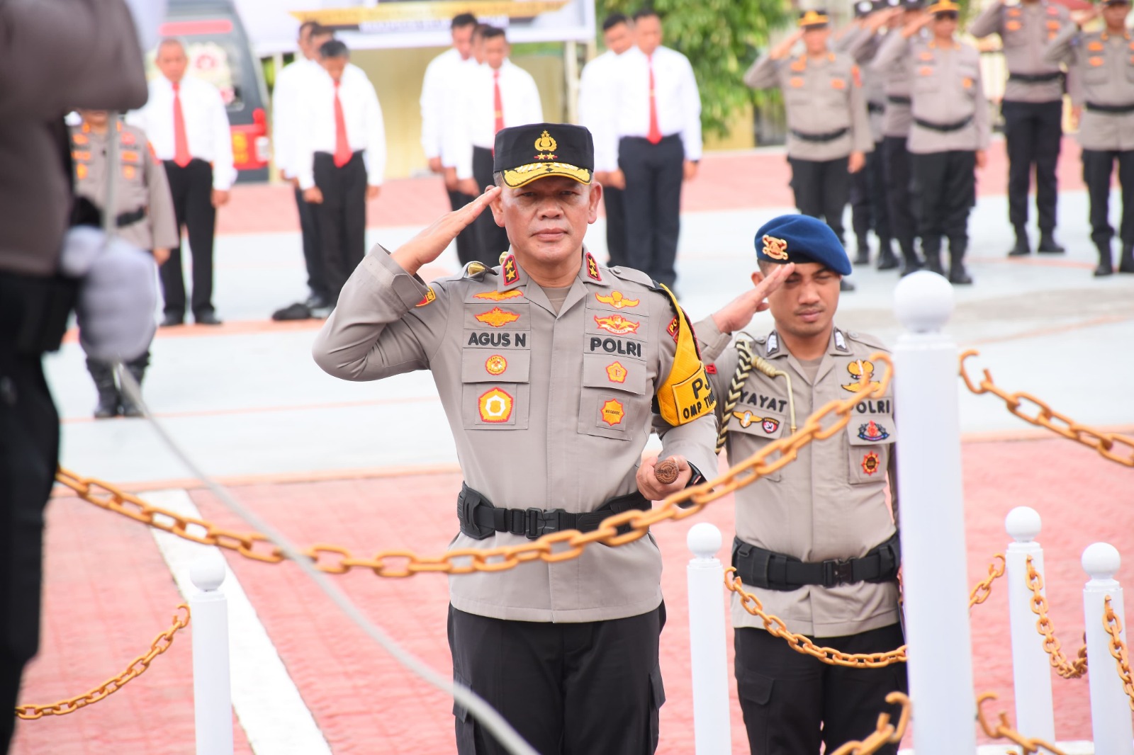 Pimpin Upacara Hari Kesadaran Nasional, Kapolda Sulteng Apresiasi Kinerja Jajarannya