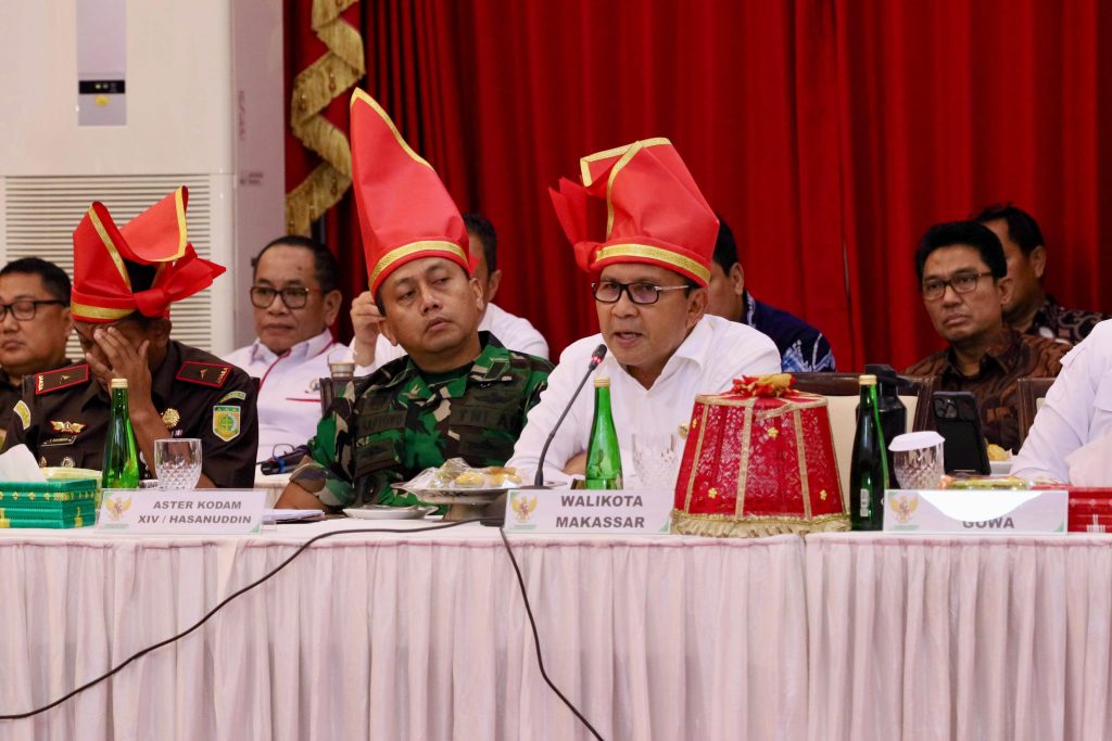 Hadiri Rakor Ketahanan Pangan, Wali Kota Makassar Paparkan Program Food Security