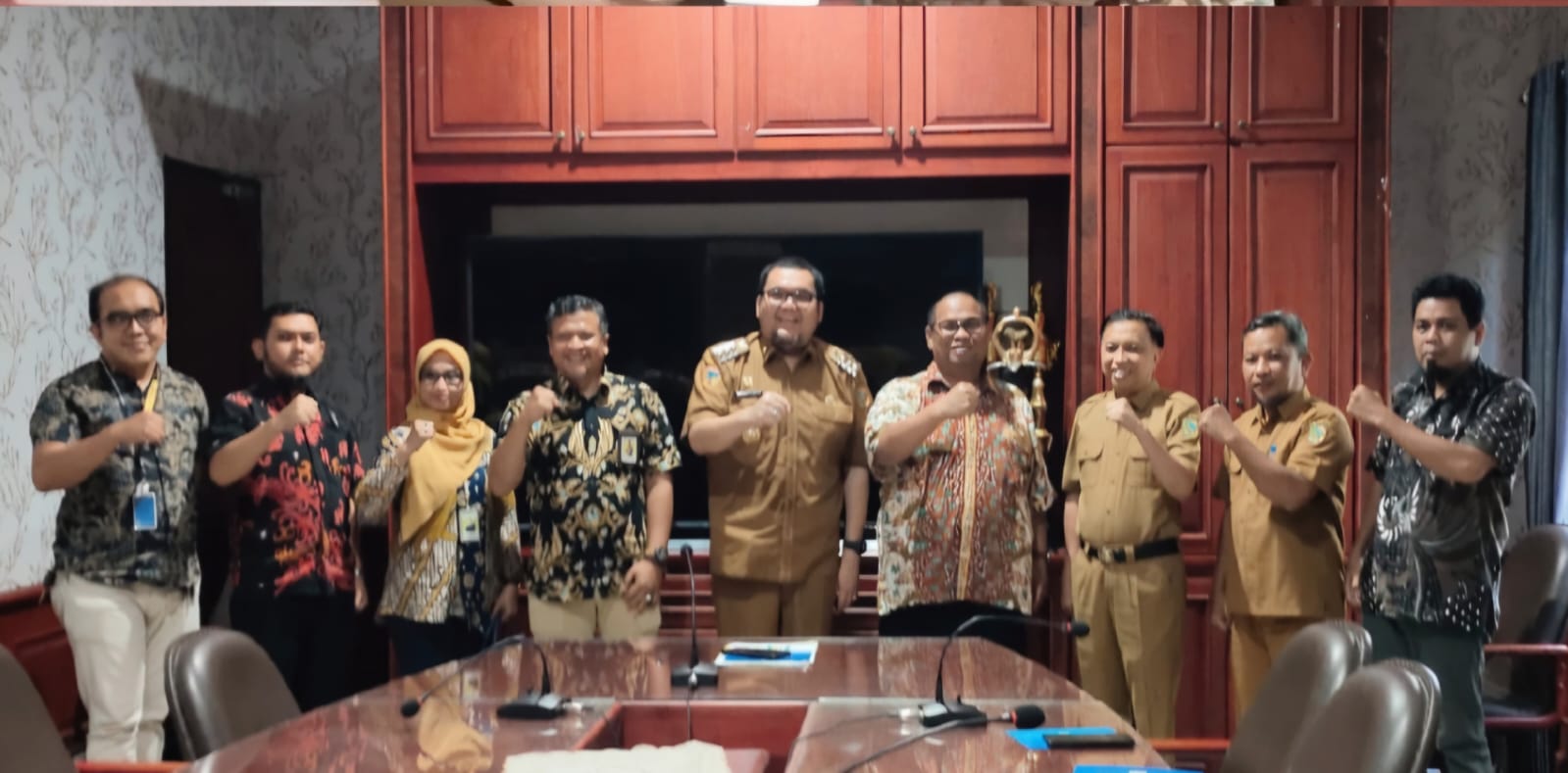 Pj Bupati Parimo Terima Audiensi Kepala KPP Pratama Palu