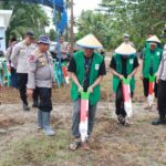 Polres Parimo Ajak Santri dan Mahasiswa Tanam Jagung