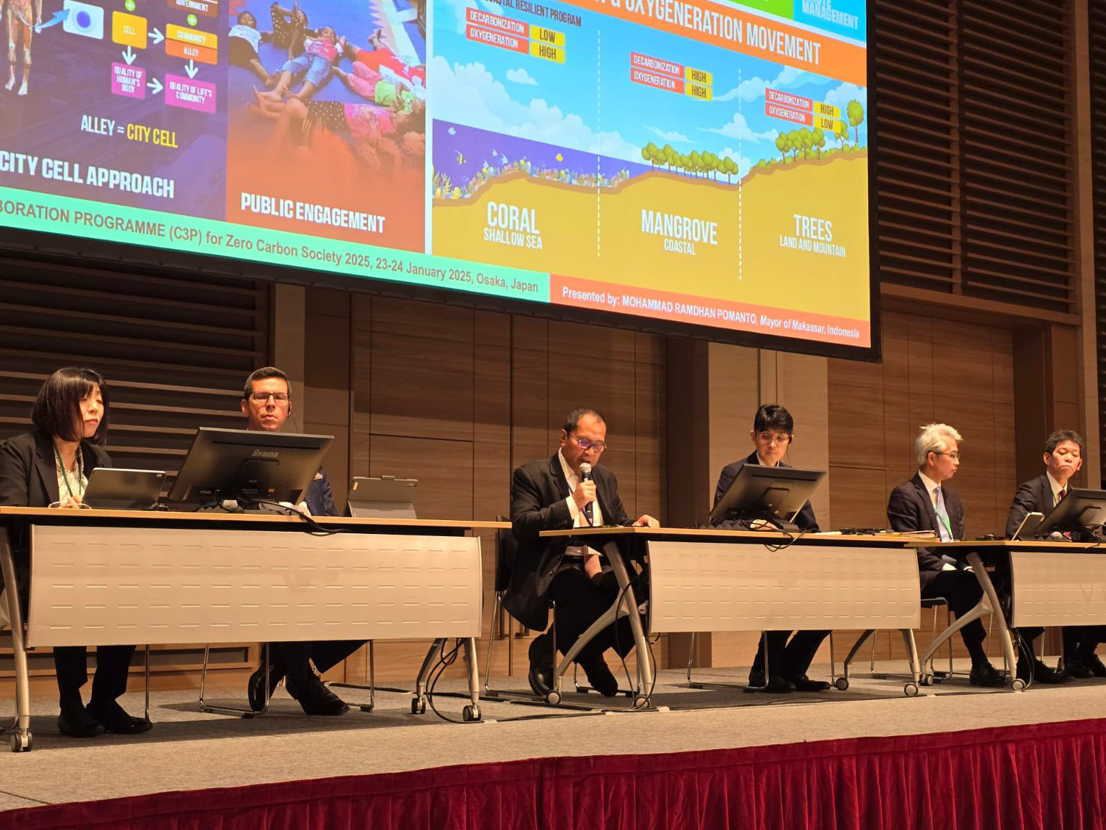 Wali Kota Makassar Didaulat Jadi Pembicara dalam Seminar KLH Jepang