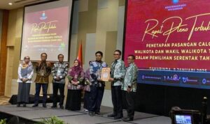 KPU Samarinda Tetapkan Andi Harun-Saefuddin Zuhri Jadi Wali Kota dan Wawali Terpilih