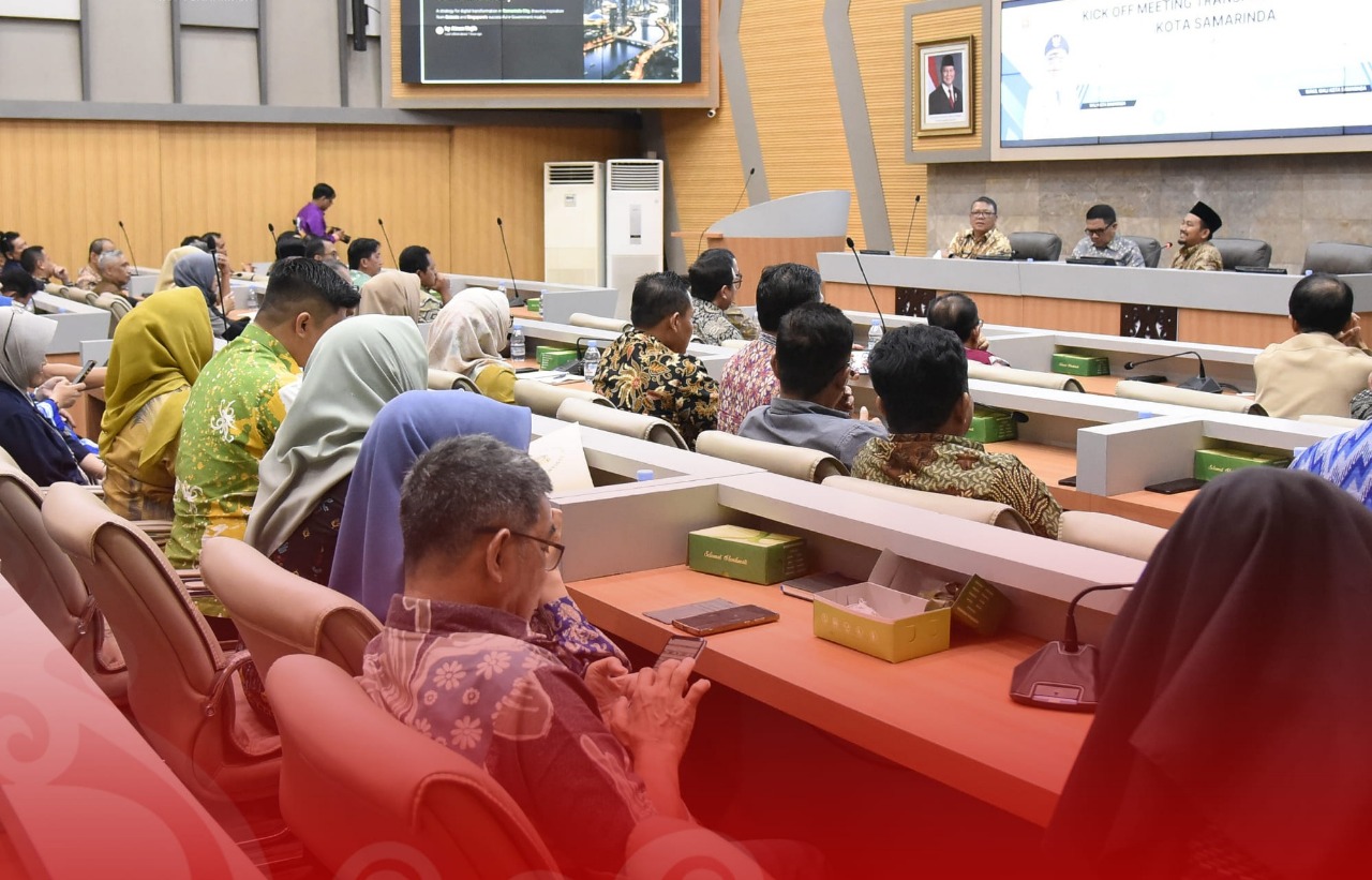 Pemda Samarinda Gelar Kick Off Meeting Transformasi Digital