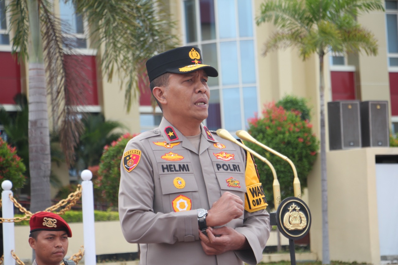 Wakapolda Sulteng Ajak Personel Jajarannya Jaga Kehormatan Institusi