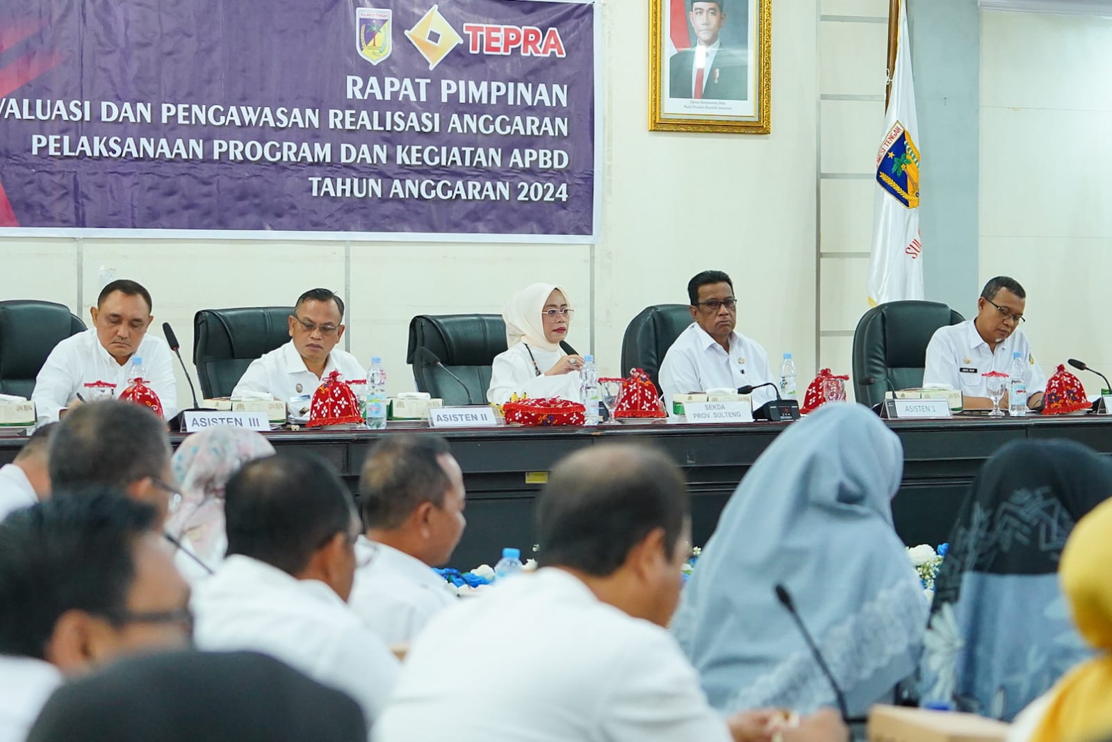 Pimpin Rapim, Sekprov Sulteng: Jaga Komitmen dan Ciptakan Pemerintahan Bersih