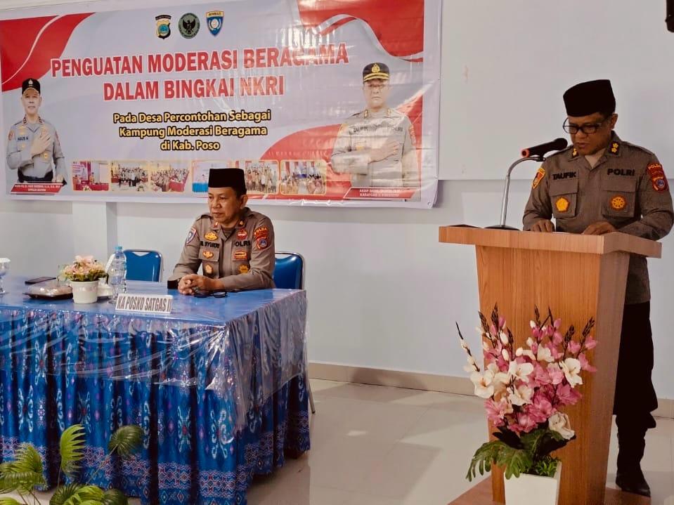 Bakti Agung Poso Jadi Contoh Kampung Moderasi Beragama