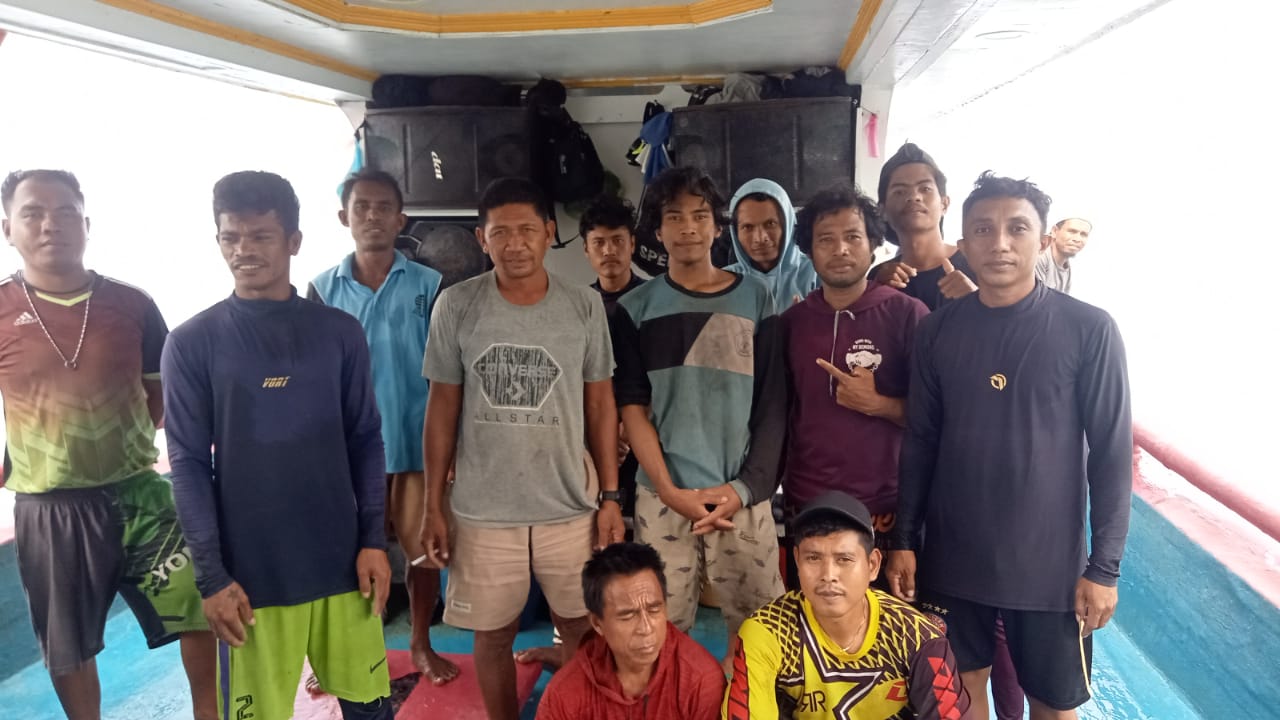 Nelayan Asal Ampibabo Parimo Ditemukan Selamat di Perairan Togean