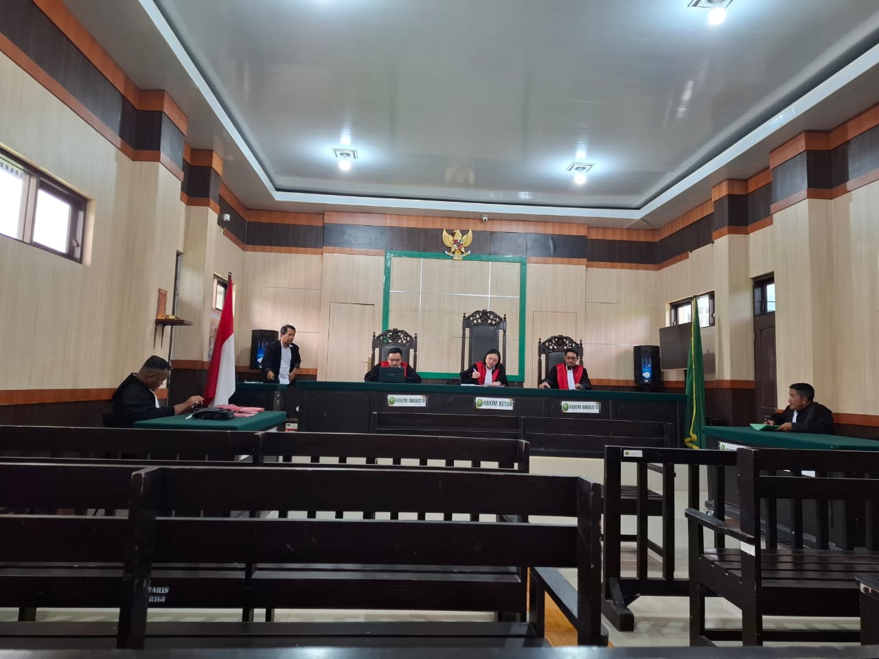PN Parigi Gelar Sidang Perdana PK Oknum Kades Terpidana Kasus Asusila