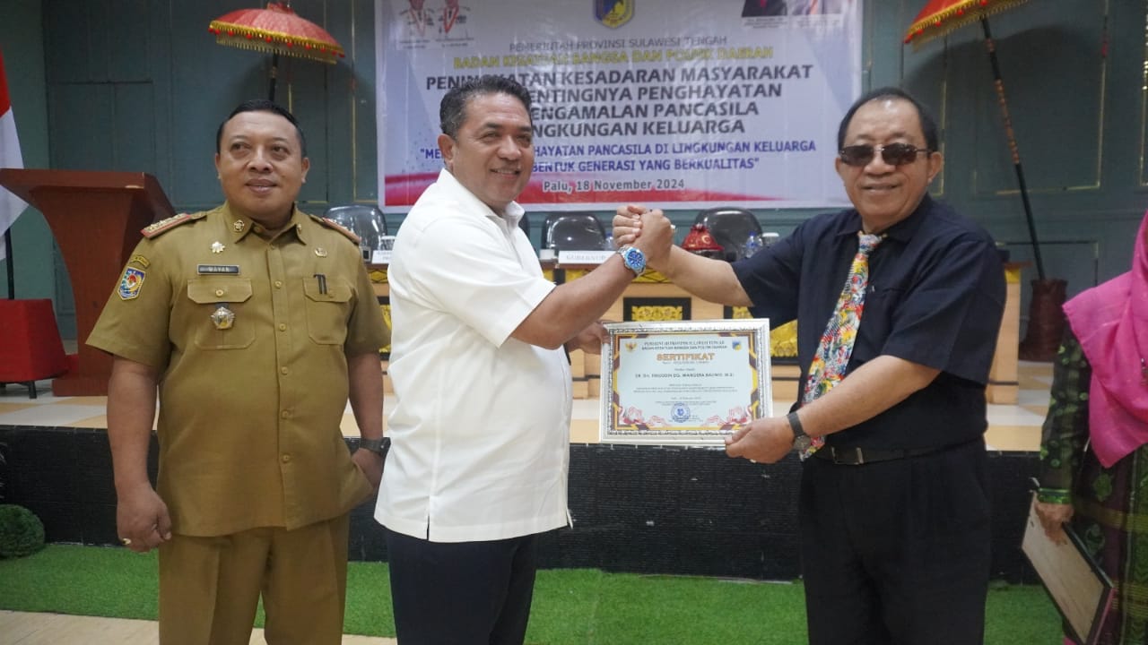 Badan Kesbangpol Sulteng Dorong Penguatan Penghayatan Pancasila