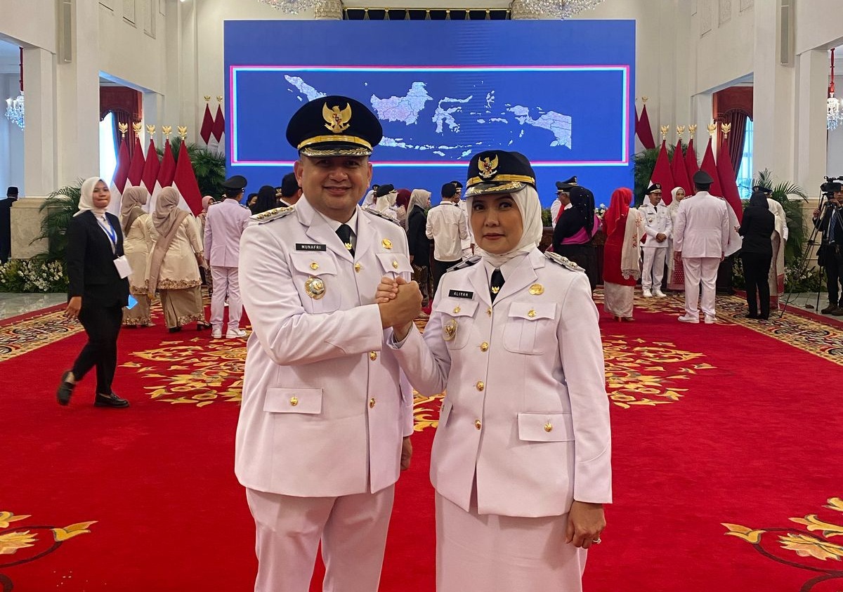 Munafri Arifuddin Bersama Aliyah Mustika Resmi Pimpin Kota Makassar