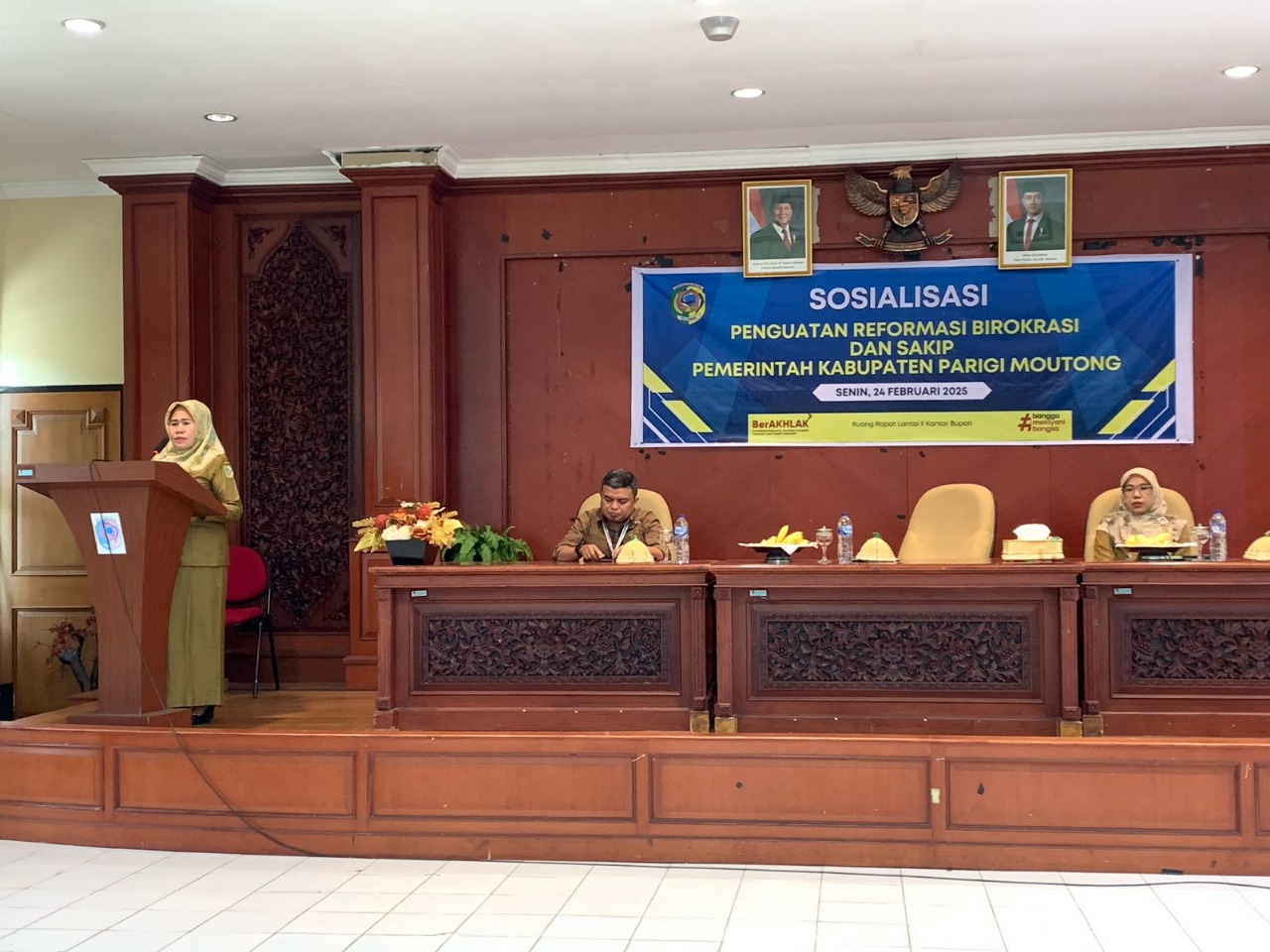 Pemda Parimo Perkuat Reformasi Birokrasi dan SAKIP