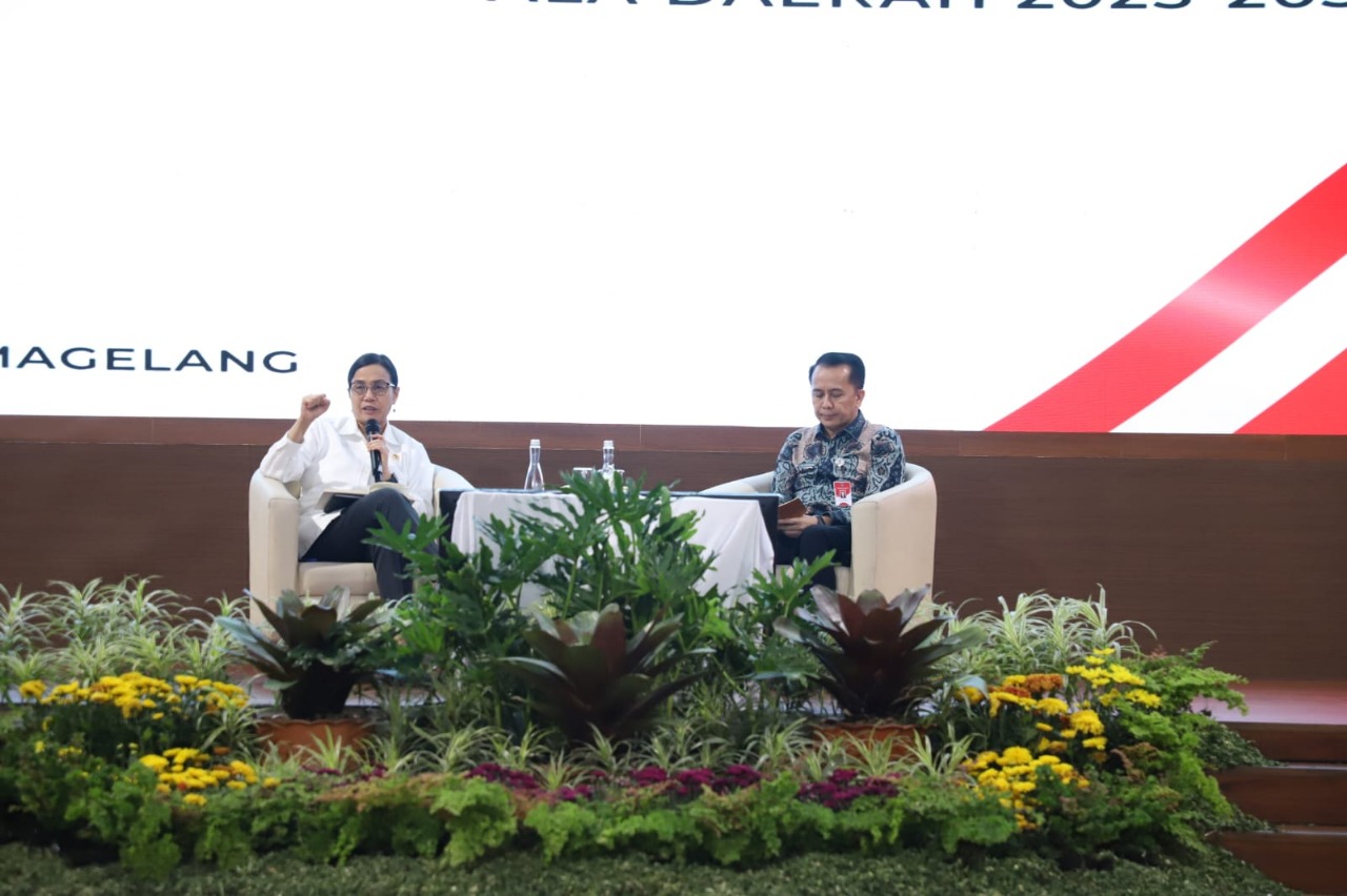 Menkeu Sri Mulyani Dorong Kepala Daerah Berinovasi Biayai Pembangunan Menkeu Sri Mulyani Dorong Kepala Daerah Berinovasi Biayai Pembangunan