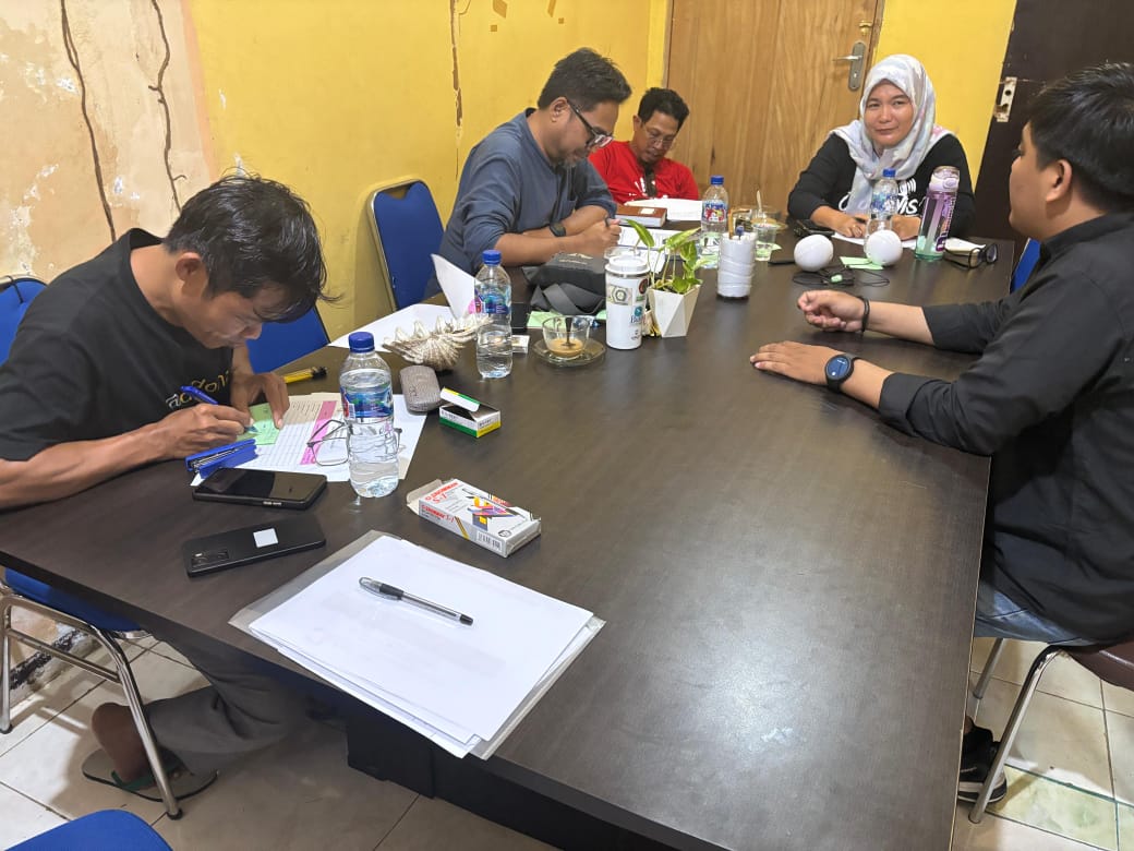 Calon Anggota Baru AJI Palu Jalani Tes Tertulis dan Wawancara