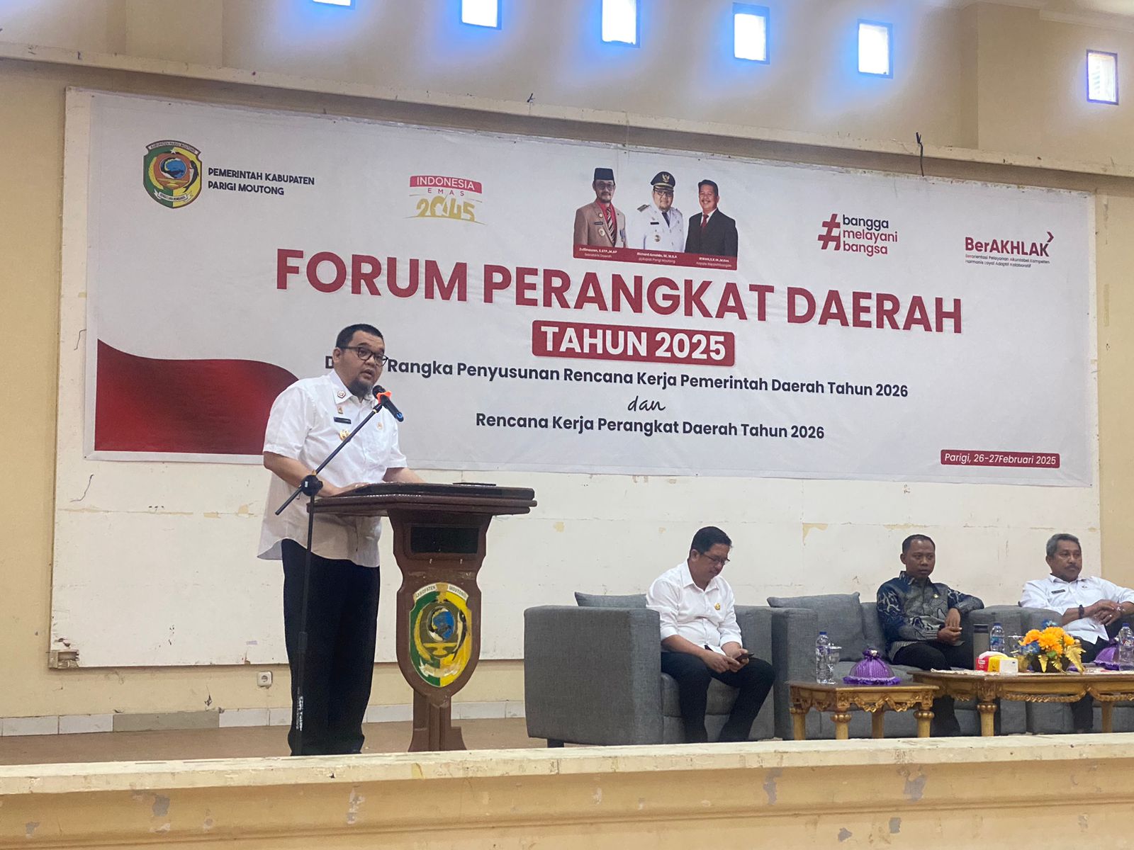 Susun RKPD 2026, Pemda Parimo Gelar Forum Perangkat Daerah