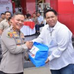 Polda Sulteng Gadeng BEM, dan OKP Gelar Baksos Jelang Ramadan