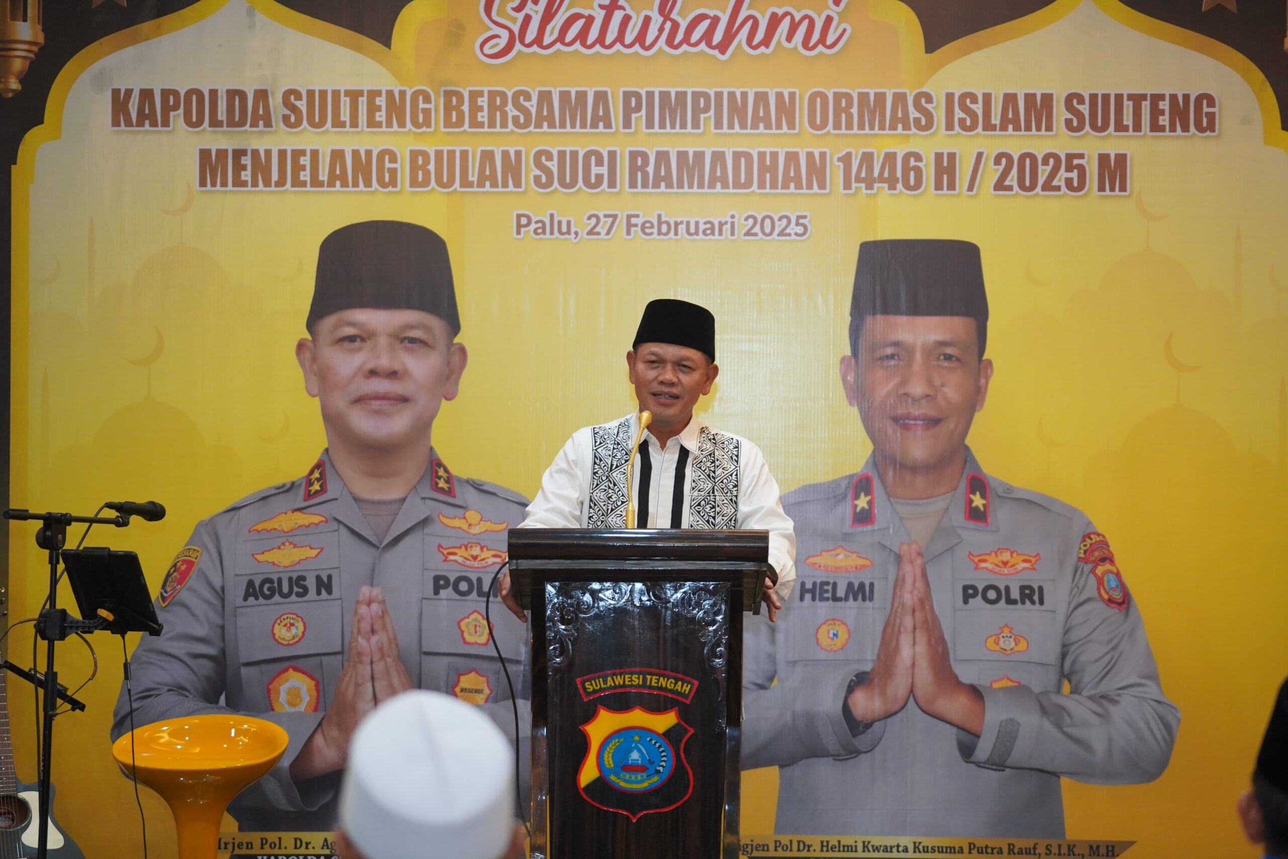 Kapolda Sulteng: Sinergi Polri dan Ulama Dapat Menciptakan Ramadan Kondusif