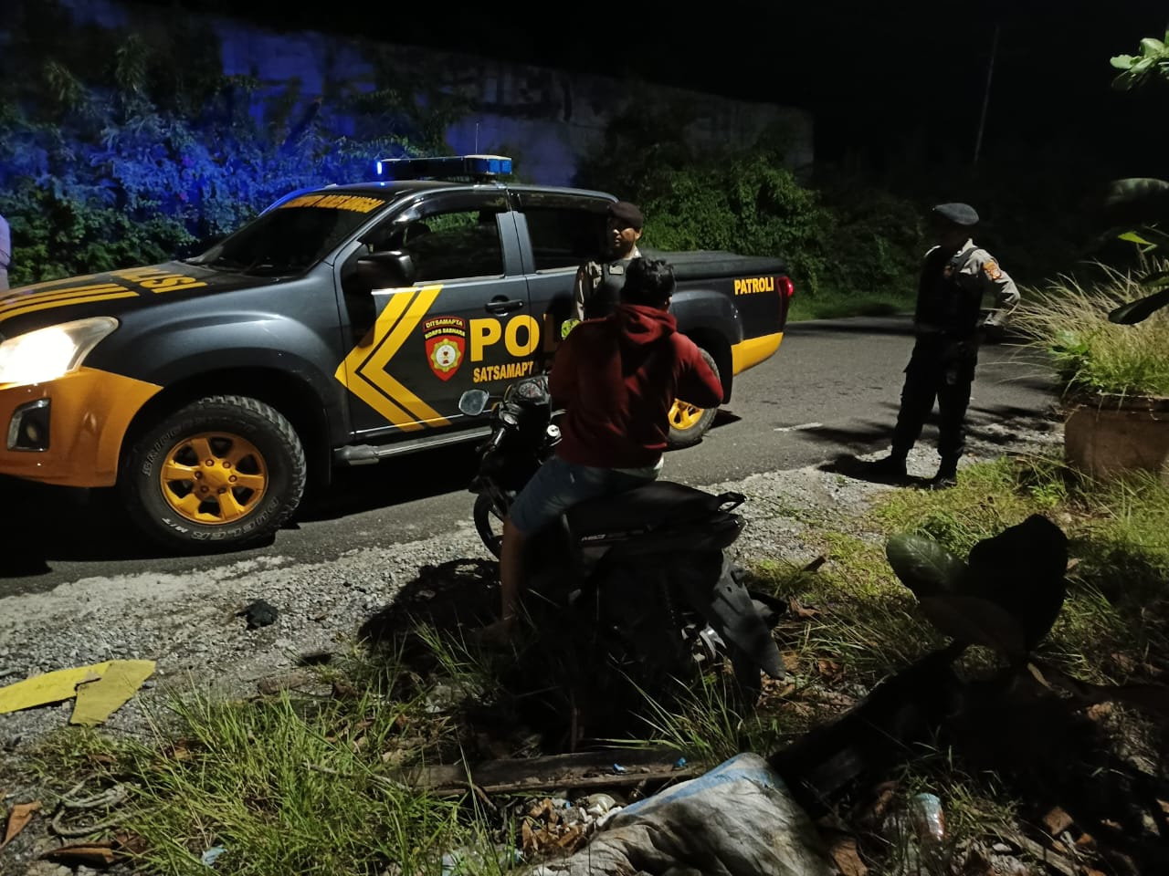 Polres Banggai Gencar Patroli Cegah Balap Liar Selama Ramadan