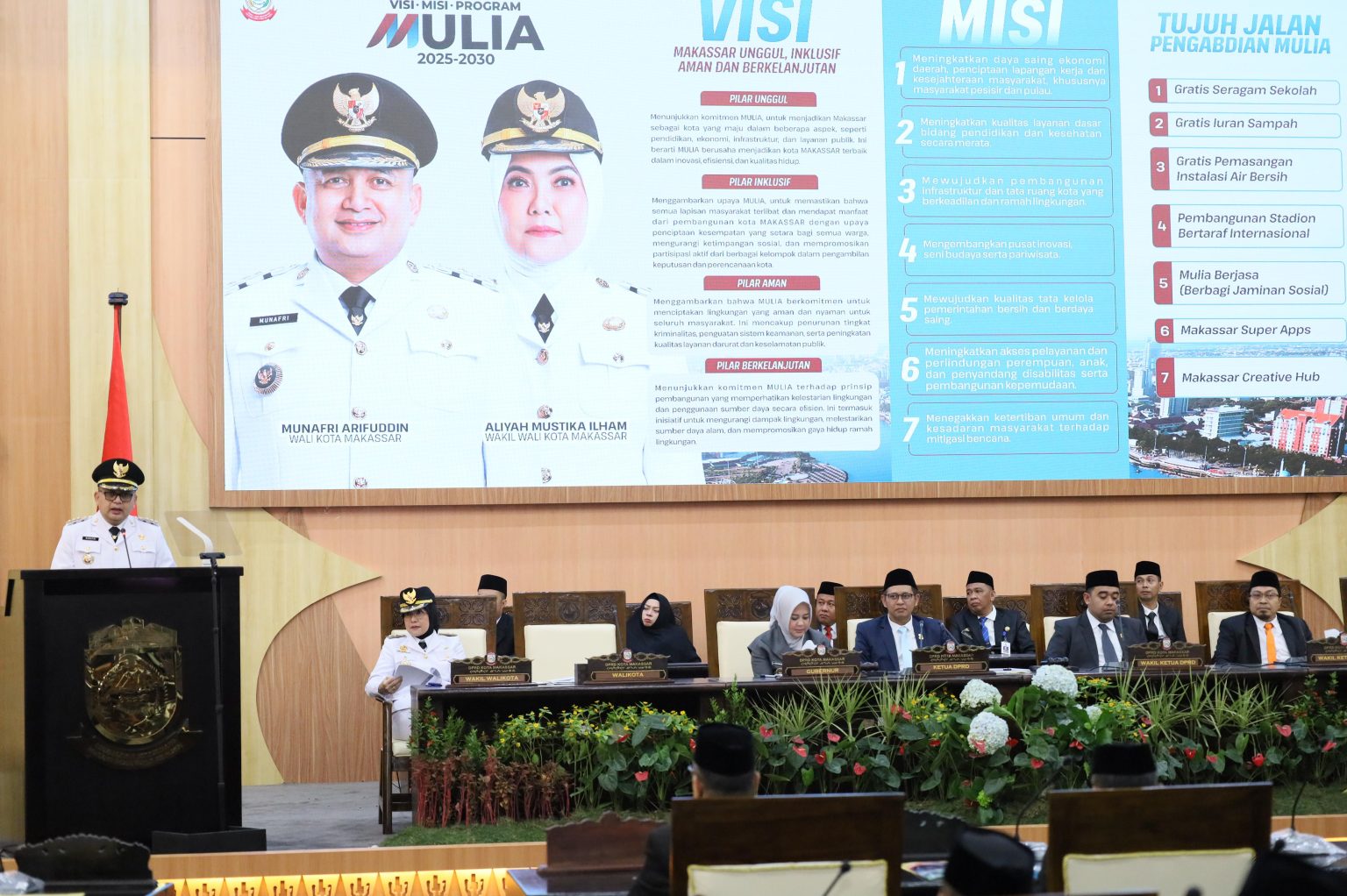Usai Sertijab, Wali Kota Makassar Paparkan Program Prioritas MULIA
