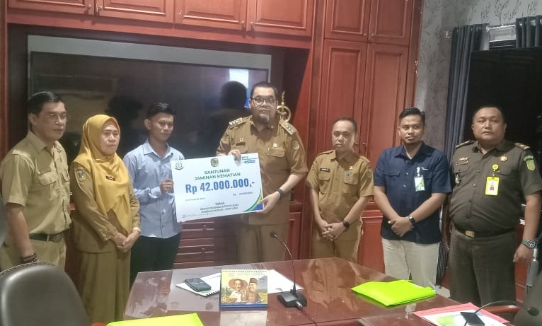 Hadiri Monev BPJS Ketenagakerjaan, Begini Kata Pj Bupati Parimo