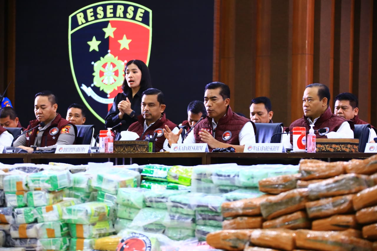 Polri Selamatkan 11.407.315 Jiwa dari Bahaya Narkoba dengan Penindakan 6.681 Kasus