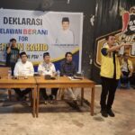 Relawan BERANI Deklarasikan Dukungan untuk Erwin-Sahid di PSU Pilkada Parimo