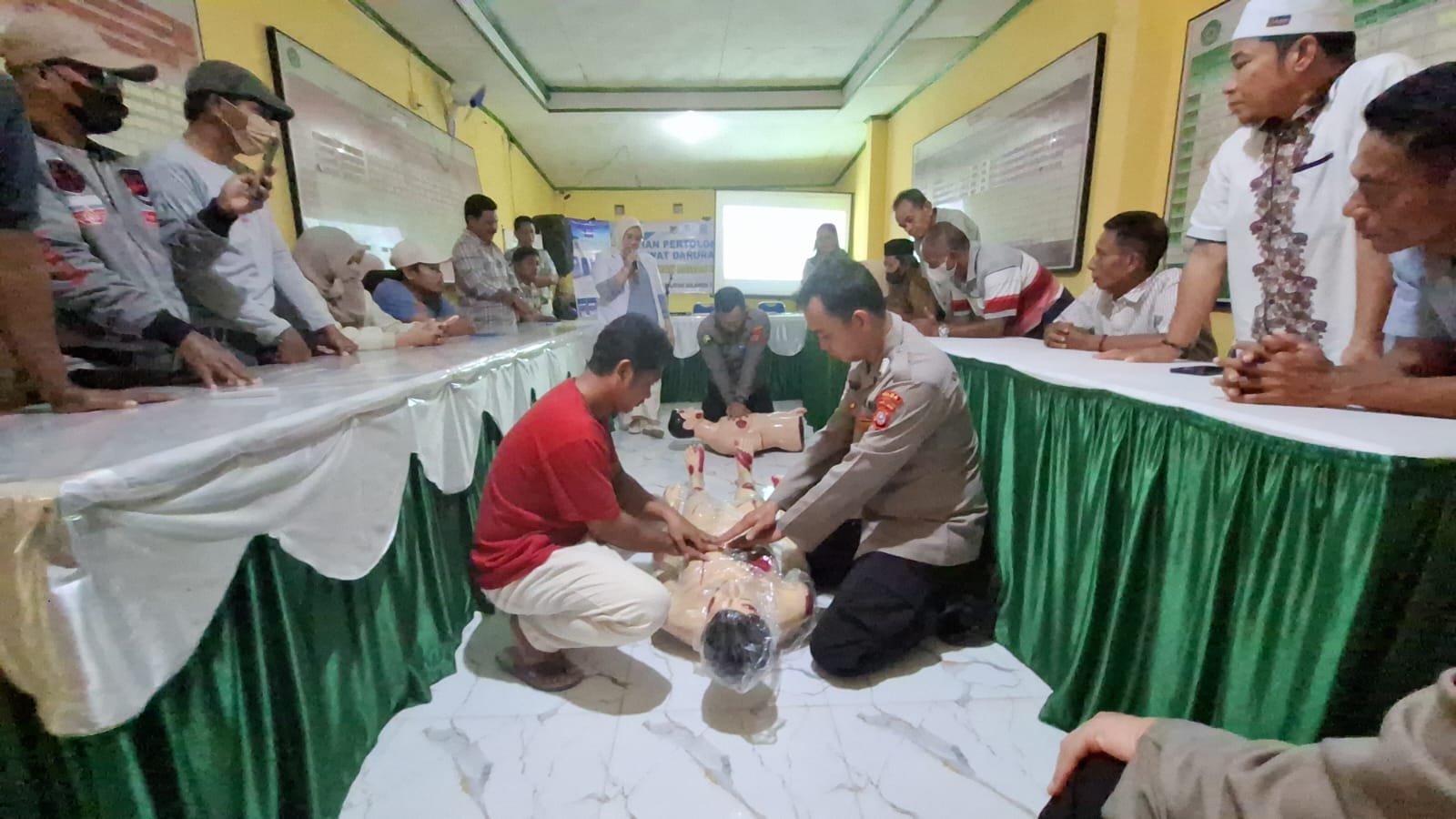 Biddokkes Polda Sulteng Gelar Pelatihan PPGD di Palu dan Sigi