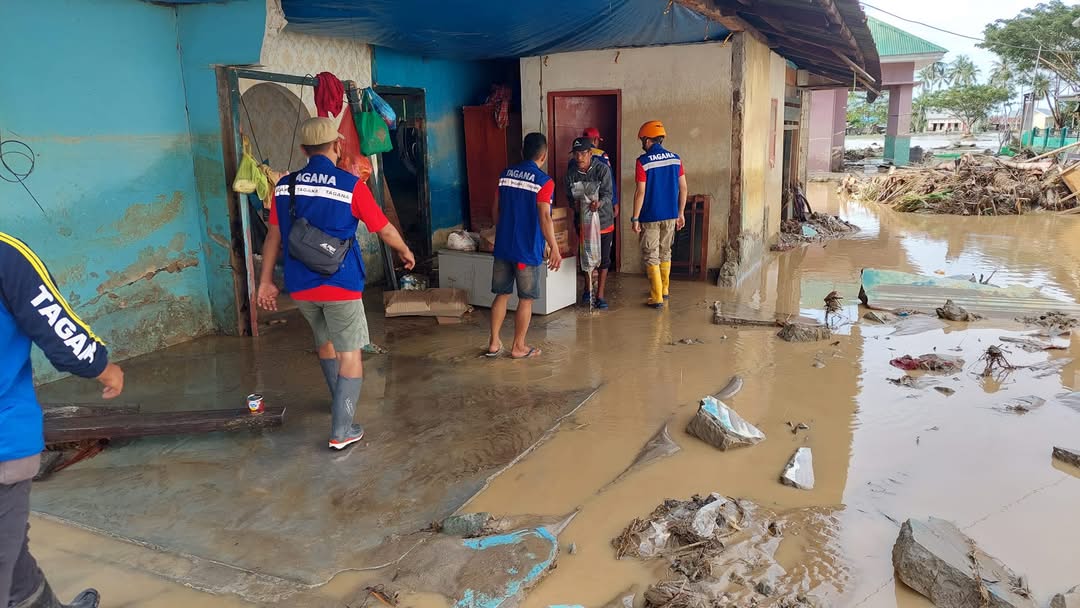 Enam Desa Diterjang Banjir, Ribuan Warga di Parimo Terdampak