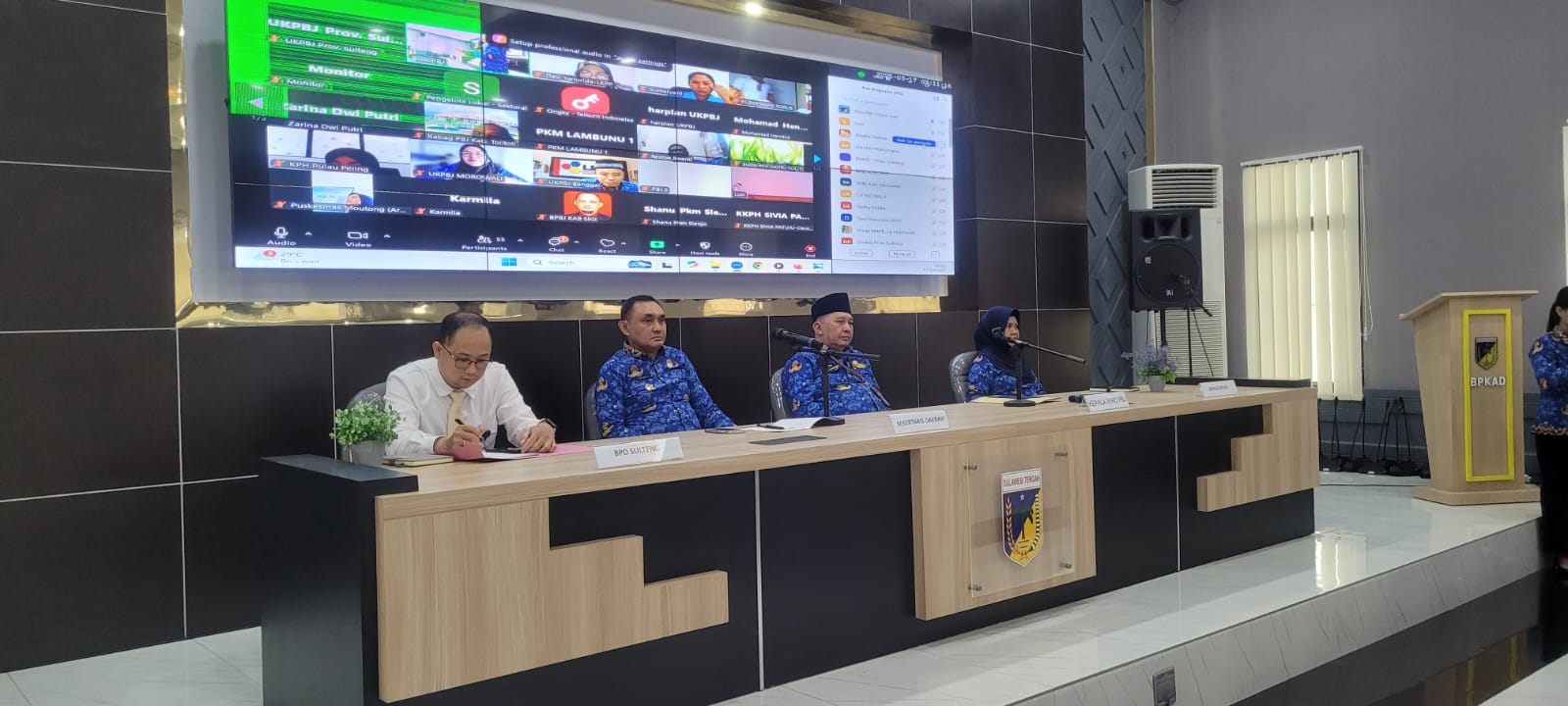 Pemprov Sulteng Gelar Sosialisasi dan Live Testing Katalog Elektronik