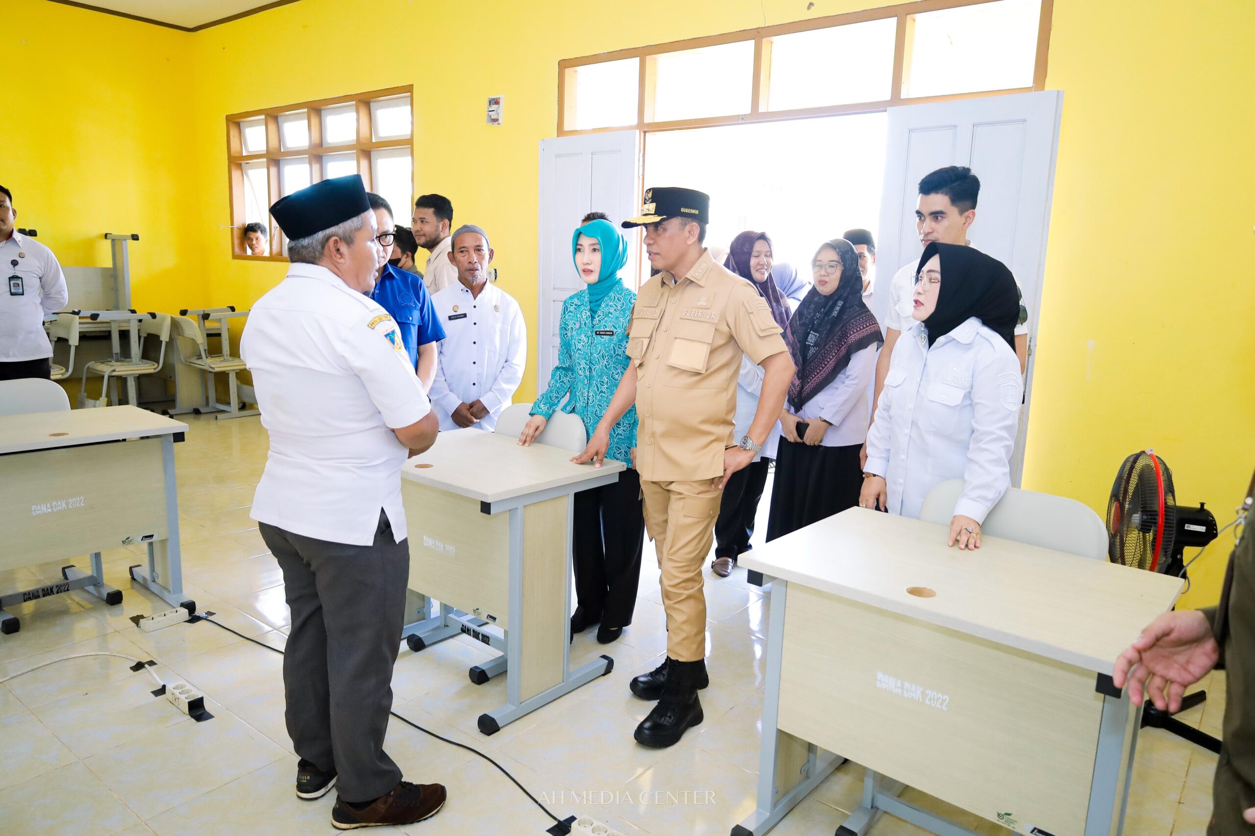 Kunjungi SMK 1 Bungku Barat, Gubernur Sulteng Dorong Kolaborasi untuk Kemajuan Daerah