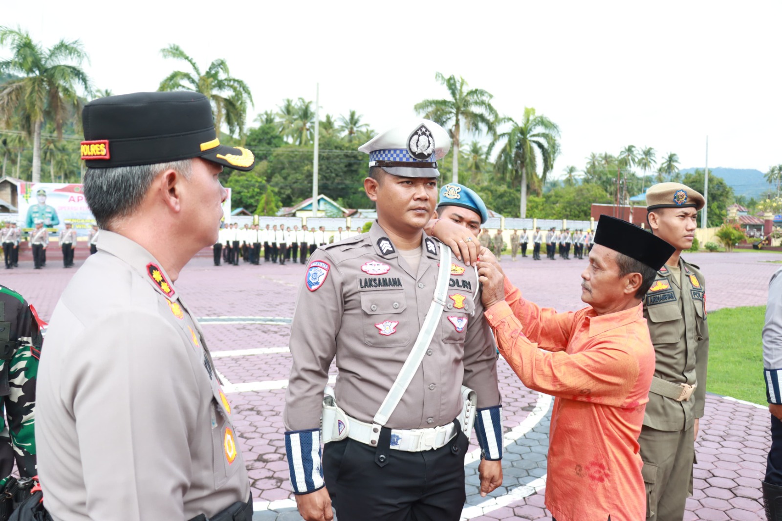 Siapkan Amankan Arus Mudik, Polres Parimo Gelar Apel Pasukan Operasi Ketupat 2025