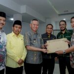 Bupati Rizal Intjenae Hadiri Penyerahan LHP Inspektorat Sigi