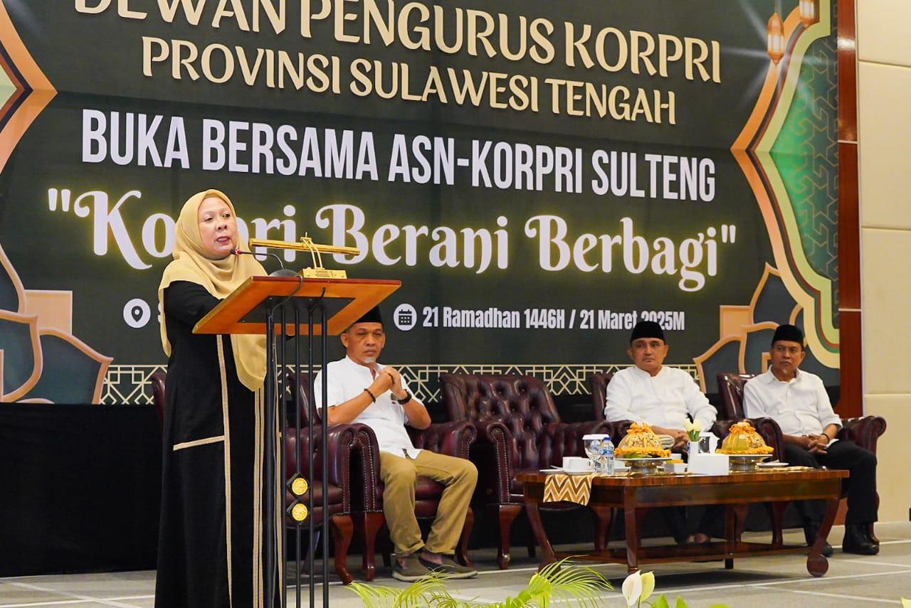 Bukber Bersama Korpri, Wagub Sulteng: Pentingnya Berbagi di Bulan Ramadhan