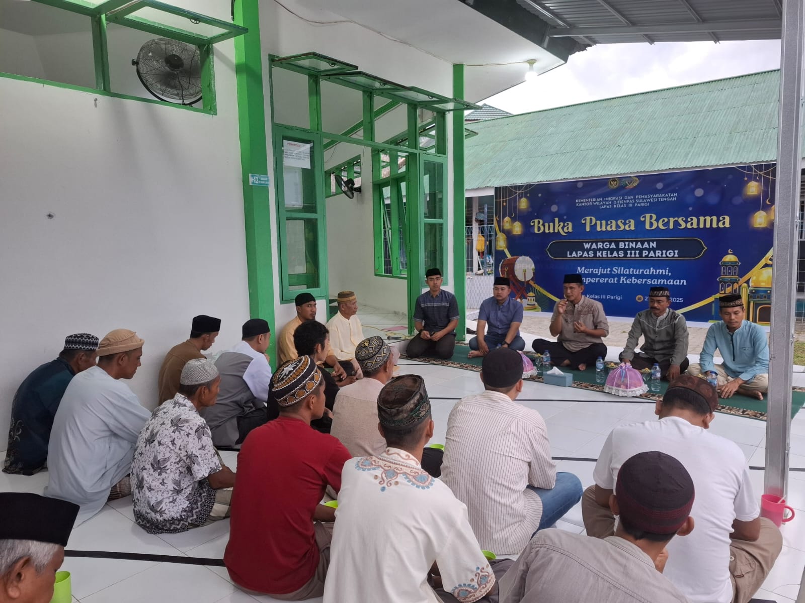 Gelar Buka Puasa Bersama Wabin, Kalapas Parigi Beberkan Usulan Remisi Khusus