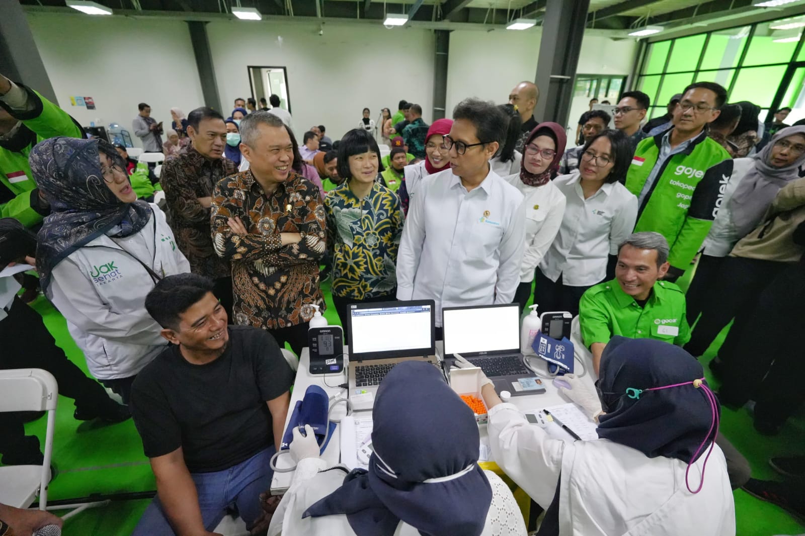 Menhub Dukung Kemenkes Cek Kesehatan Pengemudi Transportasi Online
