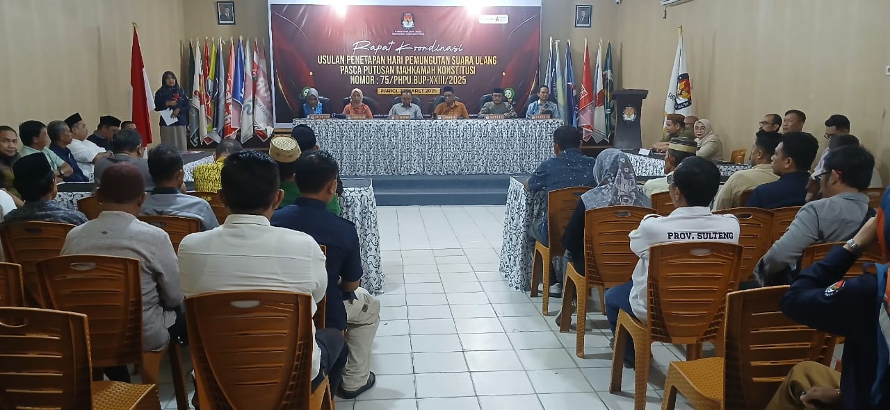 Kandidat Usulkan 21 April, KPU Parimo Justru Percepat PSU Pilkada 16 April