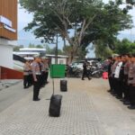 Dirlantas Polda Sulteng Pimpin Apel Perdana Operasi Ketupat Tinombala