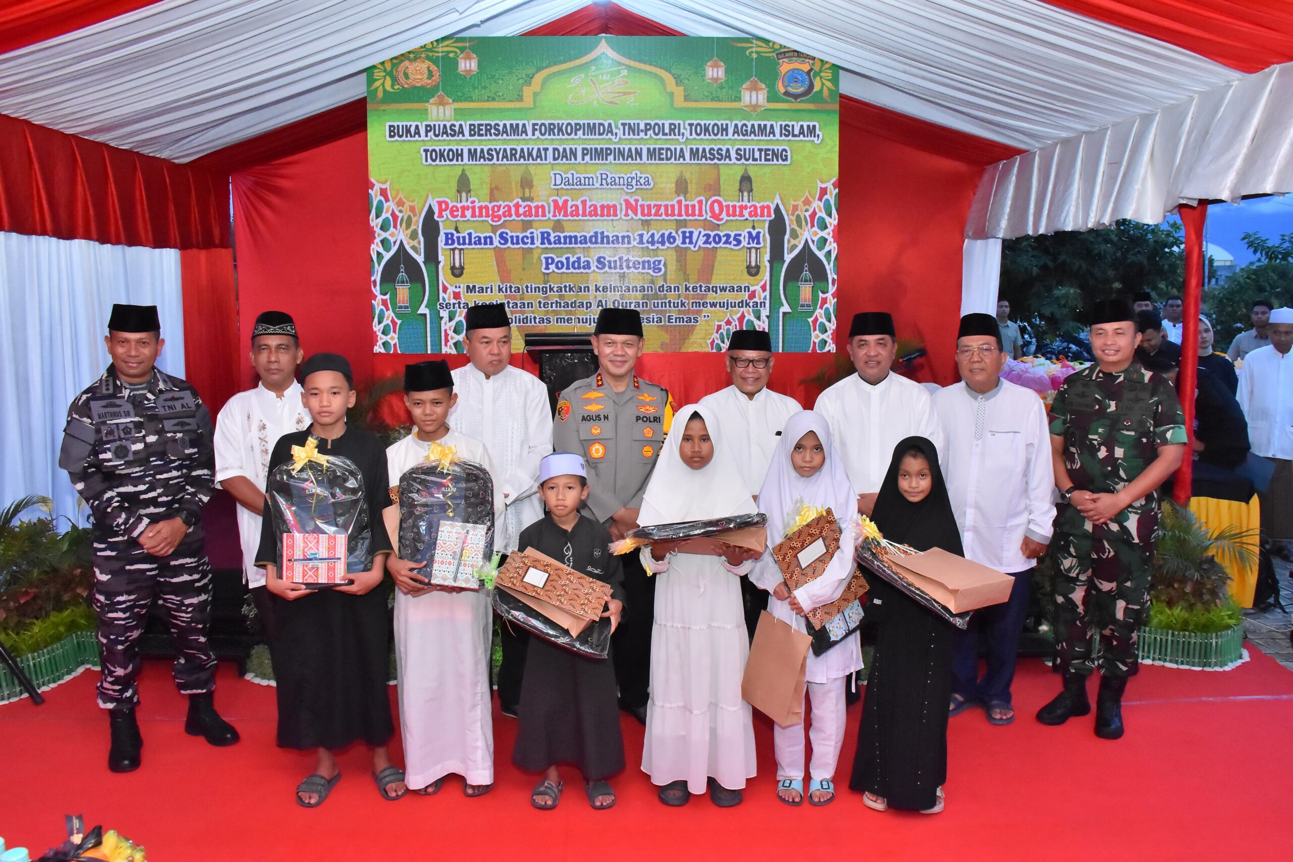 Peringati Malam Nuzulul Quran, Kapolda Sulteng: Jaga Keharmonisan dan Kedamaian