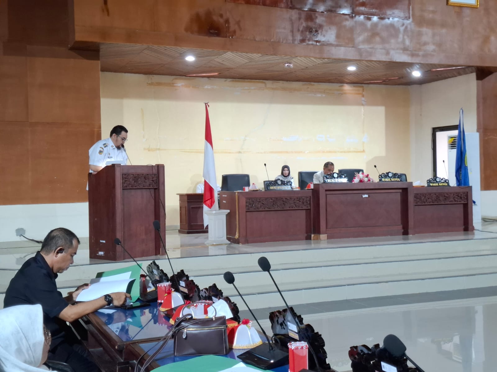Pj Bupati Parimo Sampaikan LKPj 2024, Realisasi PAD Capai 98,99 Persen