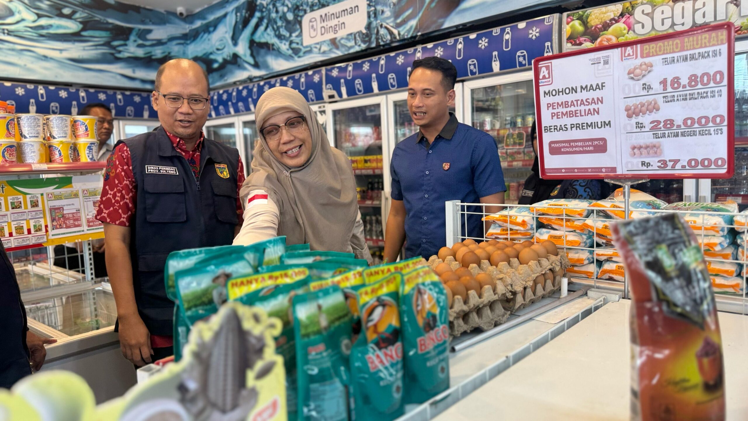 Jelang Idulfitri, Satgas Pangan Polda Sulteng Pastikan Harga dan Stok Bapokting Terkendali