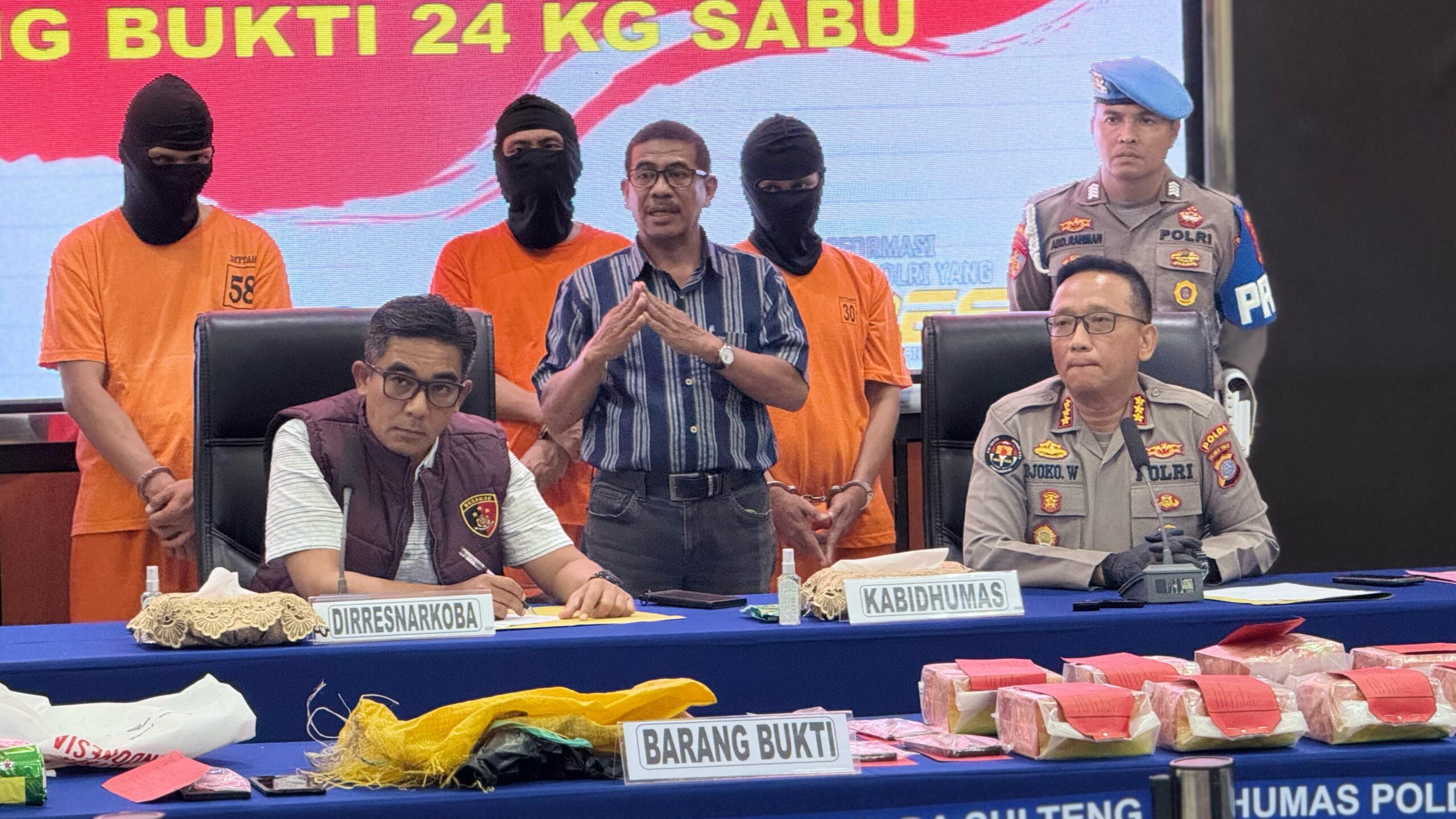 Polisi Ungkap Kasus Narkoba Jaringan Lintas Negara di Kota Palu