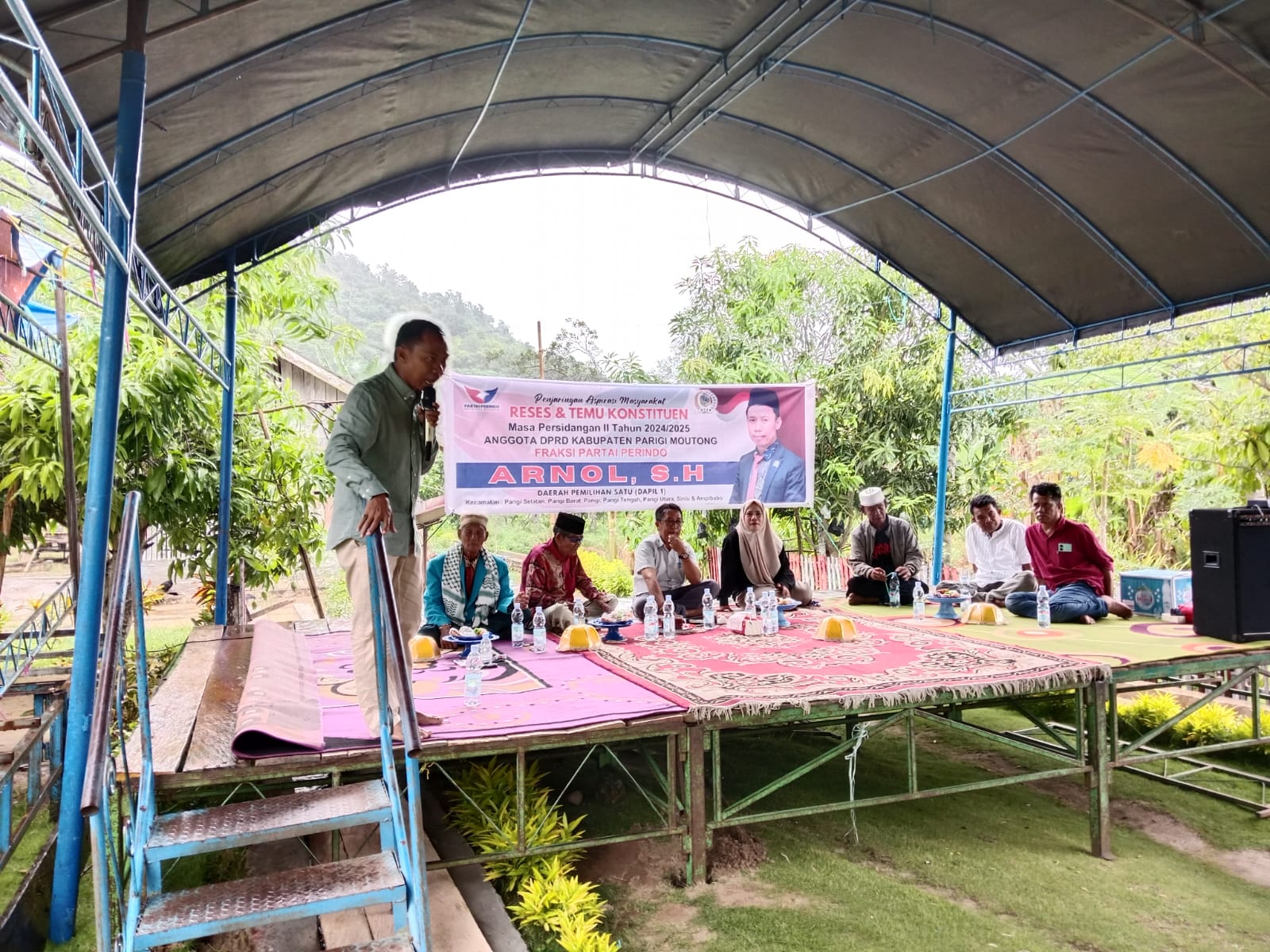 Arnol Reses di Parigi Tengah, Masyarakat Minta Perbaikan Jalan Binangga-Matolele
