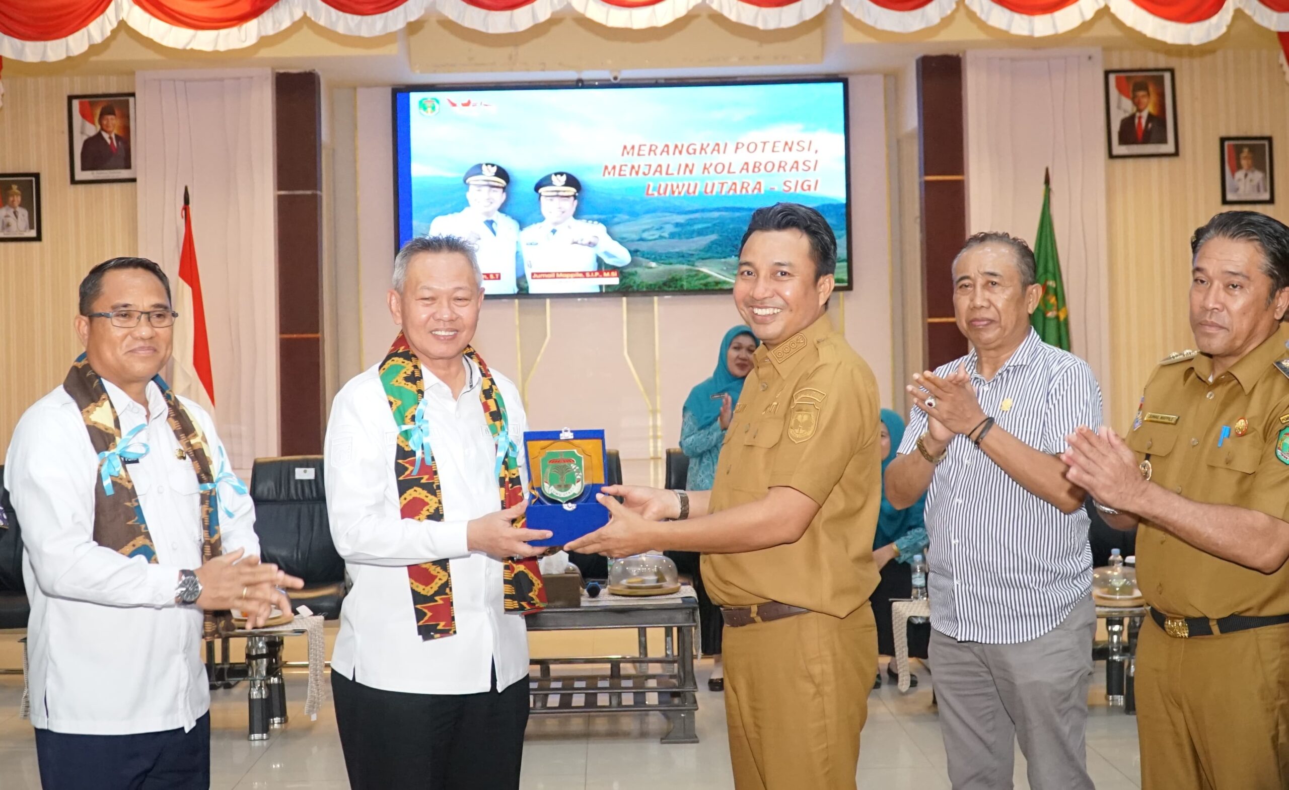 Pemda Sigi Kunker ke Luwu Utara, Bahas Pembukaan Ruas Jalan Penghubung
