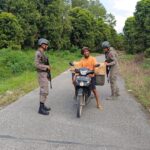 Satgas Madago Raya Intensif Razia Kendaraan Pasca Lebaran Idul Fitri di Poso