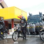 Jelang PSU Pilkada, Polres Parimo Gelar Sispamkota