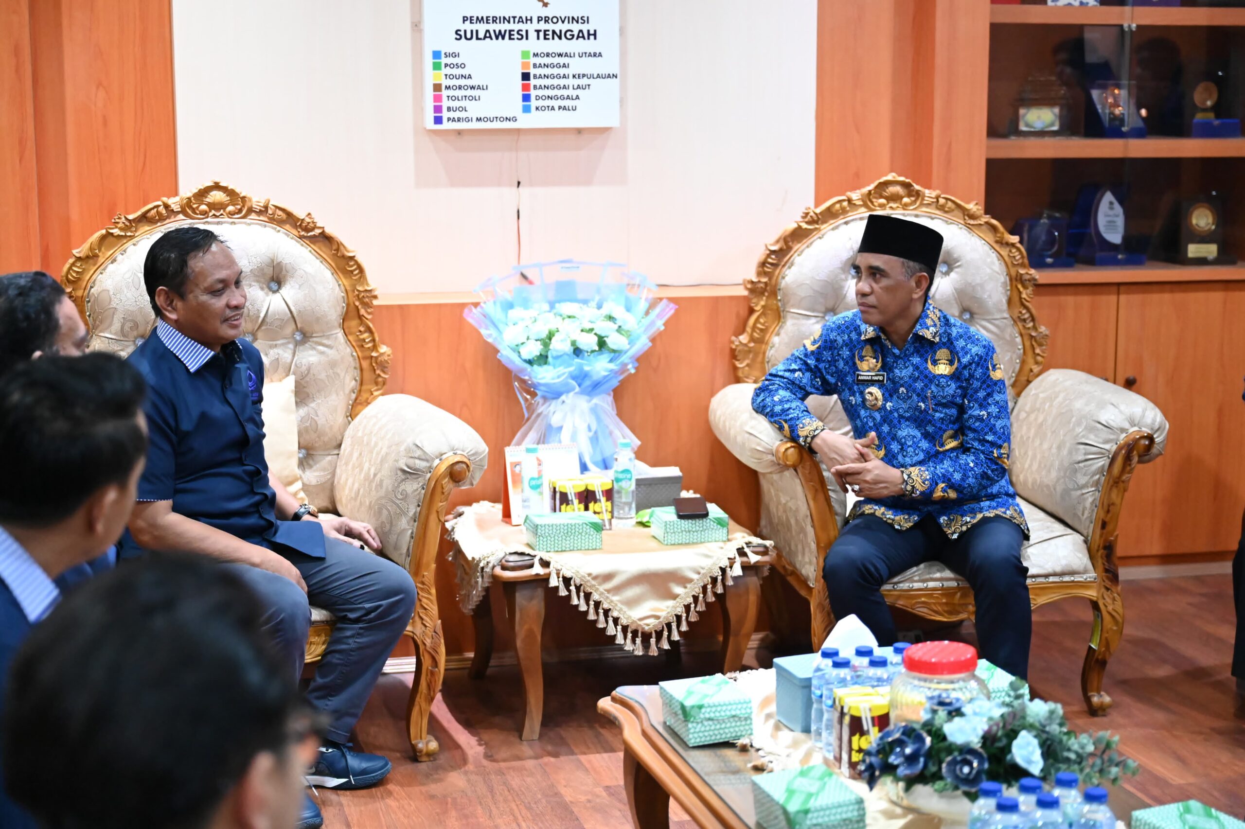 Hiswana Migas Temui Gubernur Sulteng, Bahas Kuota LPG Subsidi